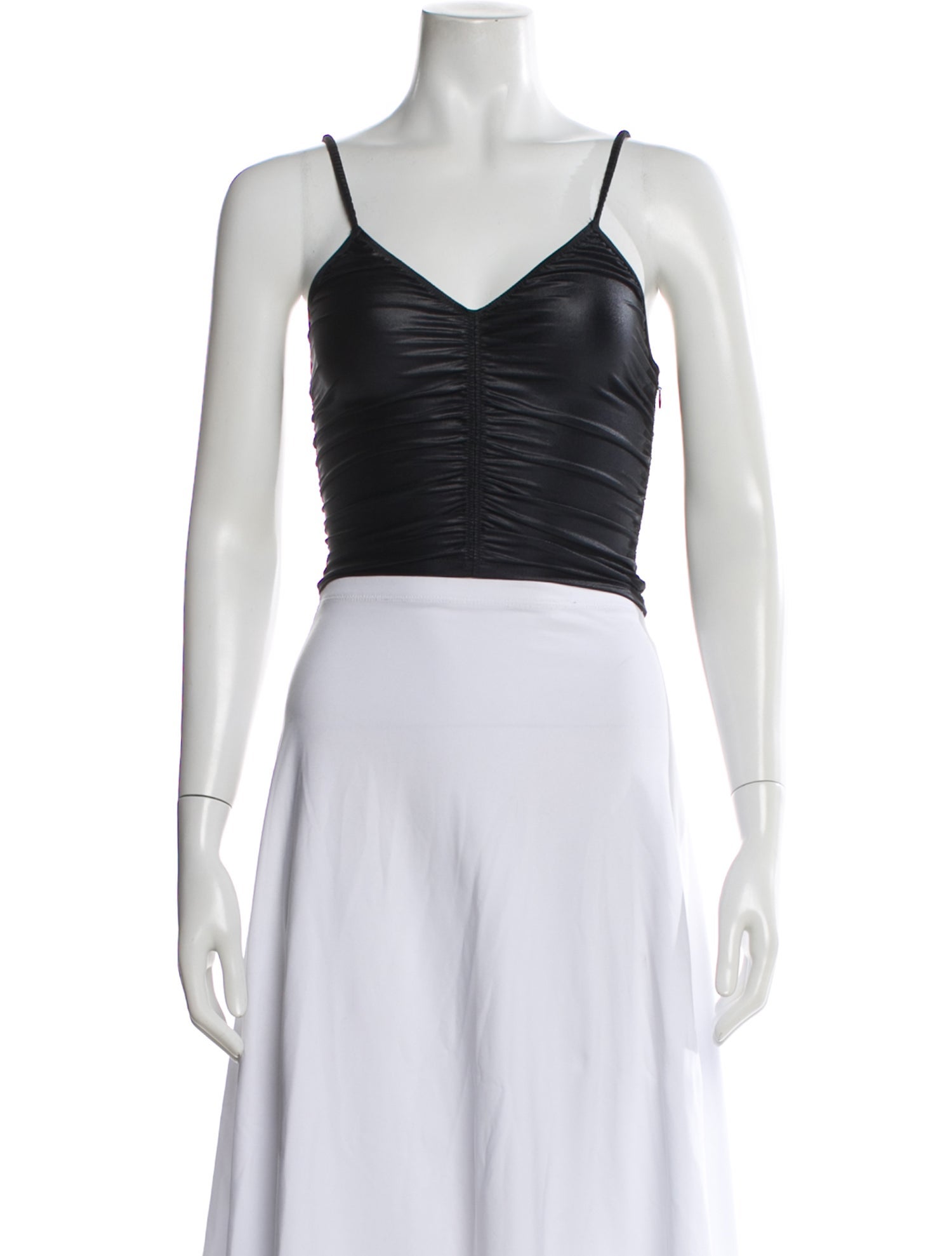 Alexander Wang Silk V-Neck Top