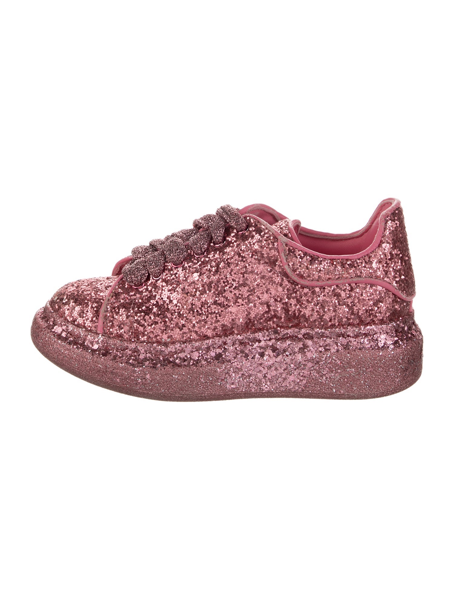 Alexander McQueen Toddler Girls' Glitter Sneakers