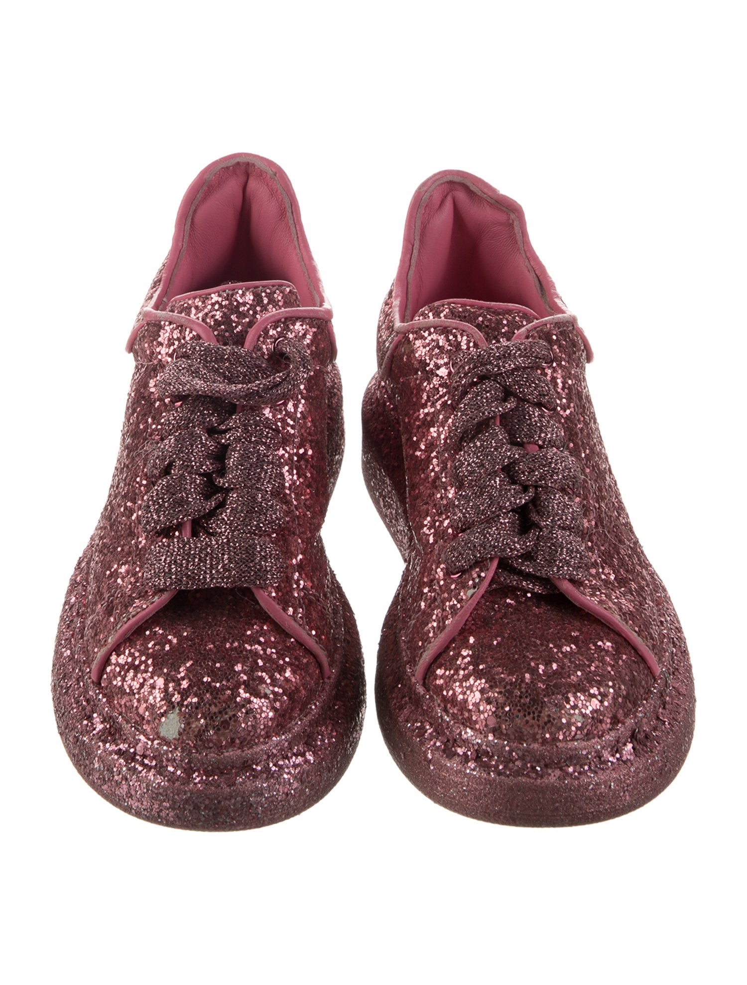 Alexander McQueen Toddler Girls' Glitter Sneakers