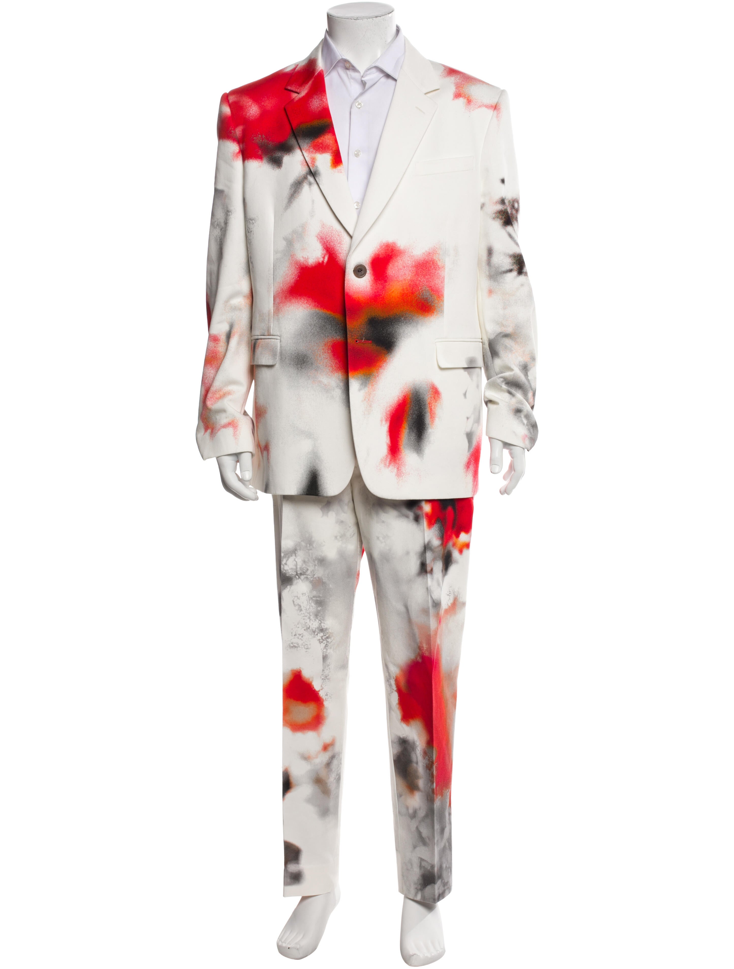 Alexander McQueen Cotton Two Piece Pant Set