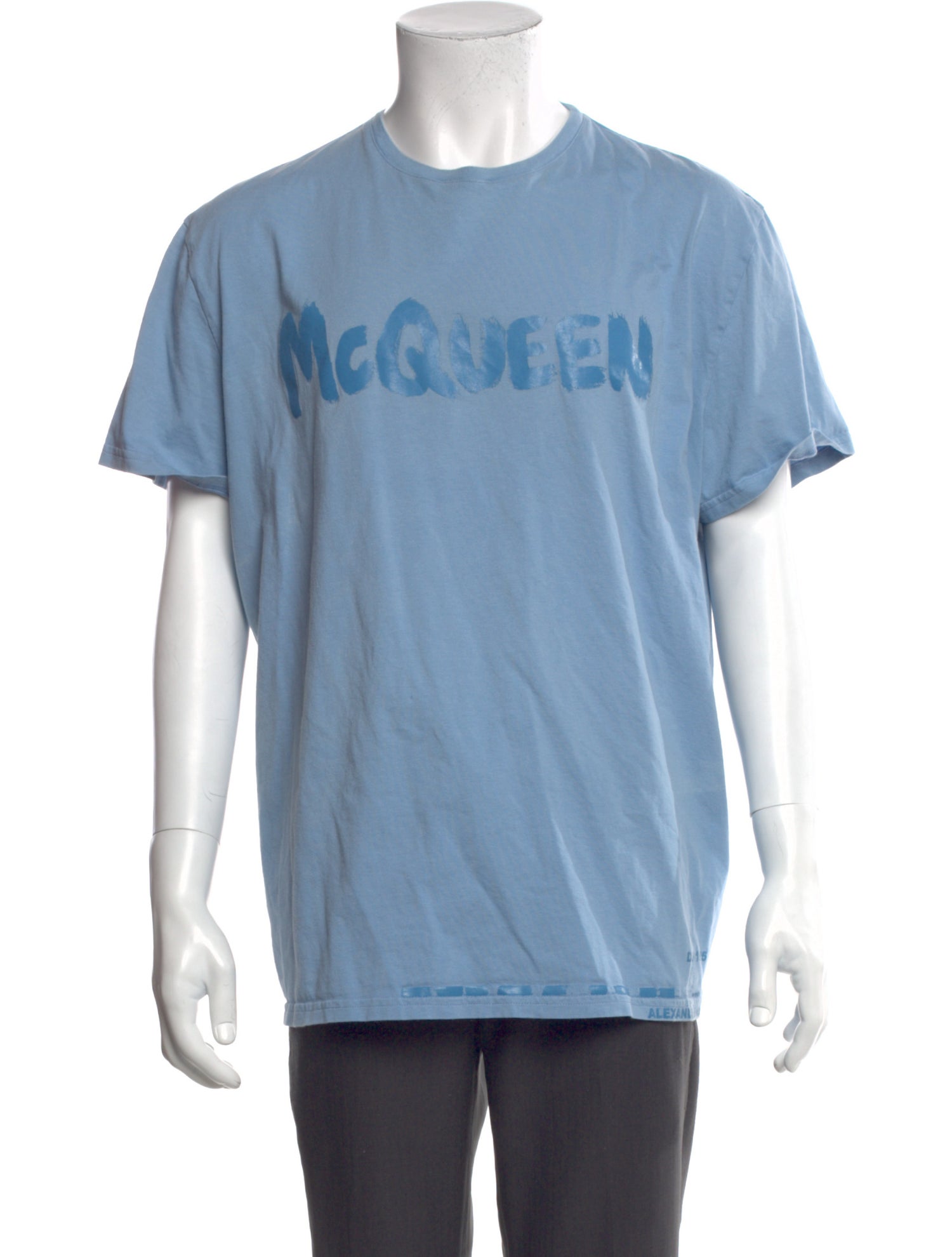 Alexander McQueen Graphic Print Crew Neck T-Shirt