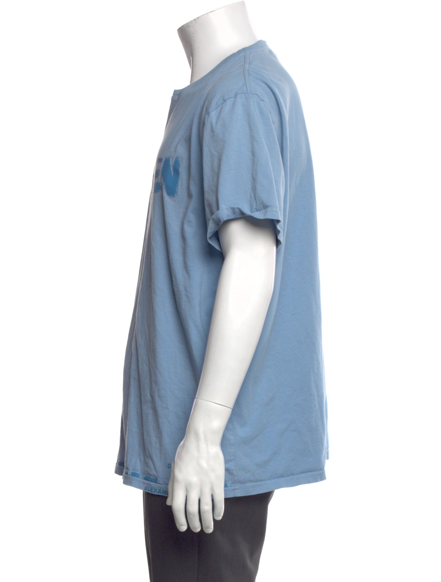 Alexander McQueen Graphic Print Crew Neck T-Shirt