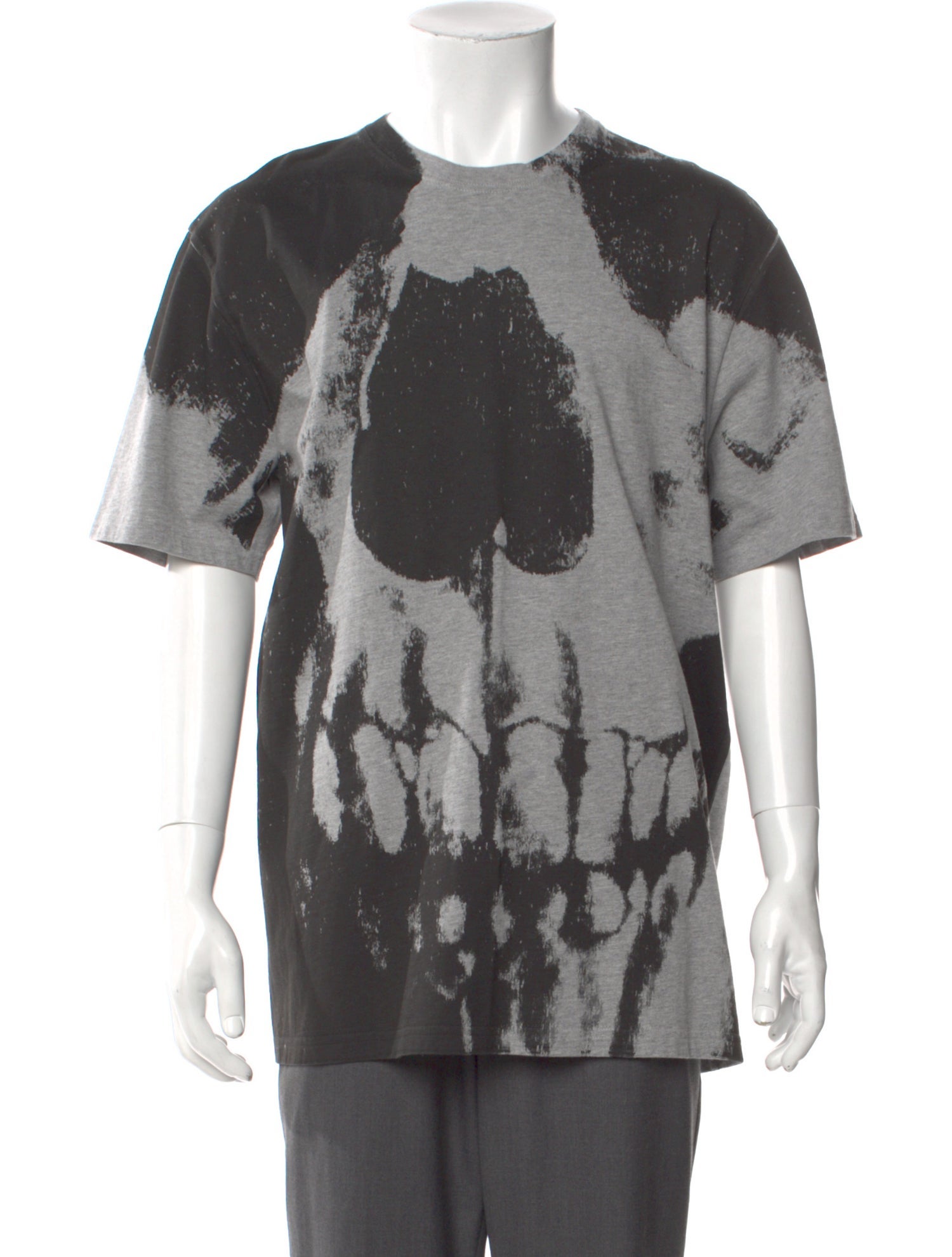 Alexander McQueen Graphic Print Crew Neck T-Shirt w/ Tags