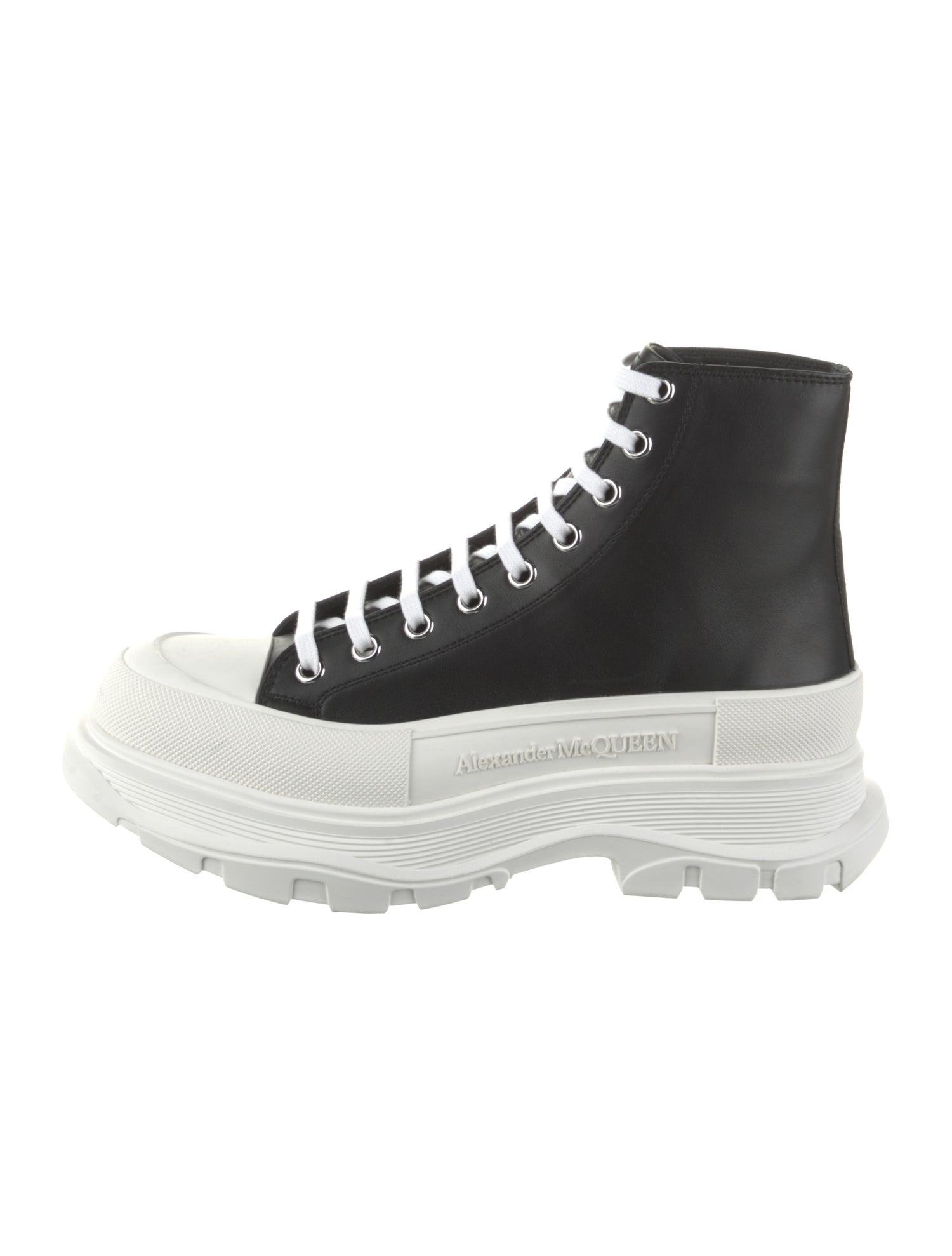 Alexander McQueen Leather Sneakers w/ Tags