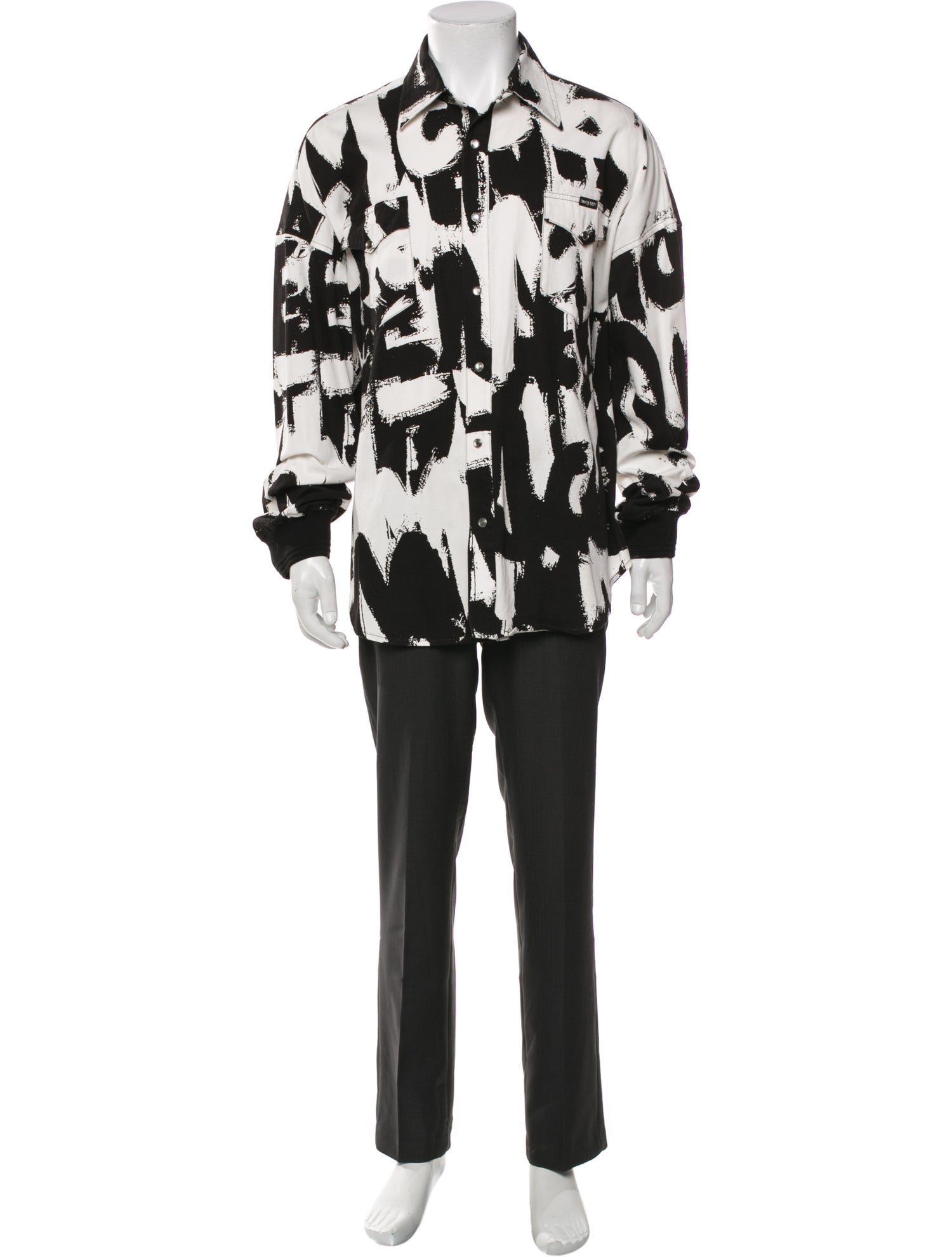 Alexander McQueen Printed Parka