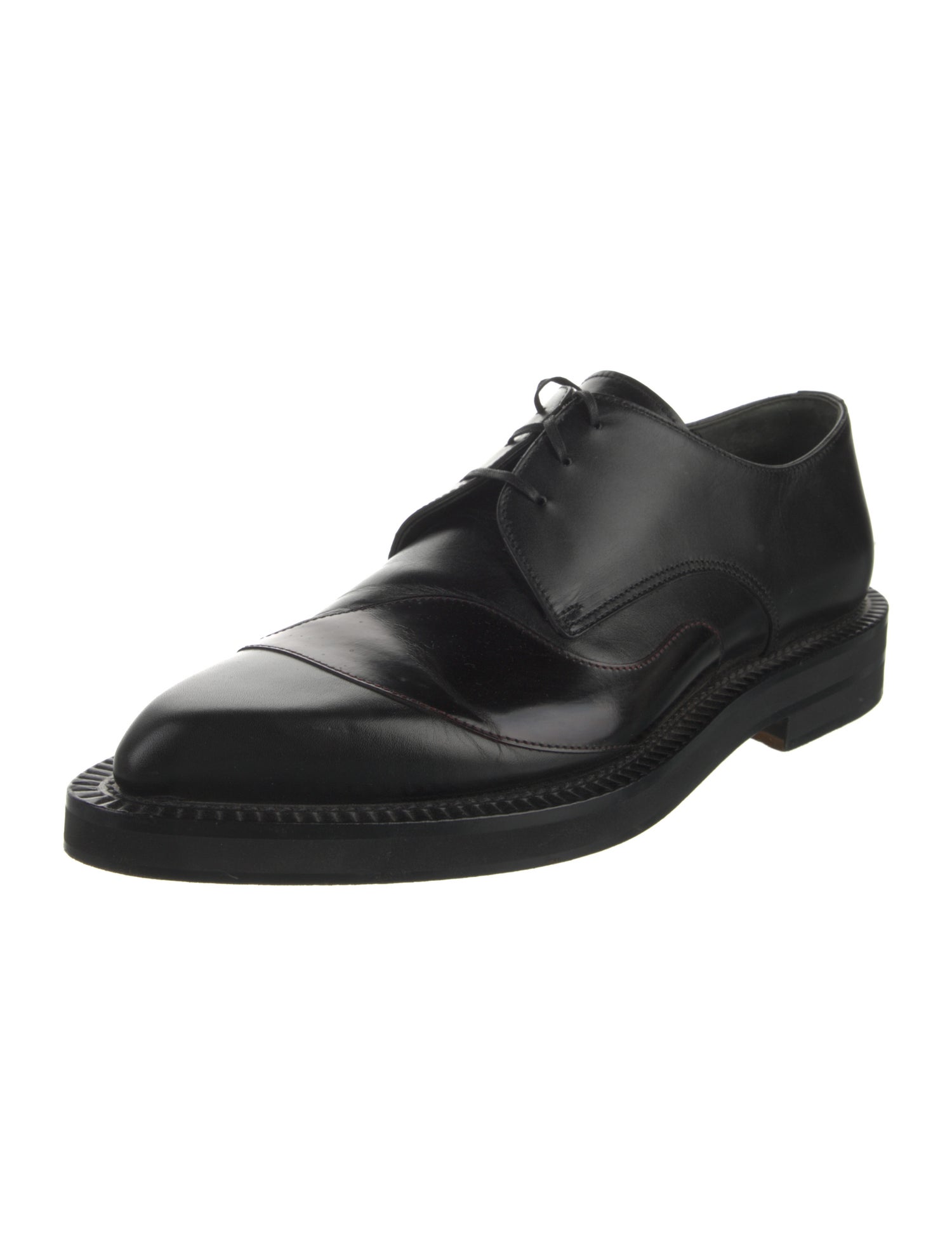 Alexander McQueen Leather Derby Shoes