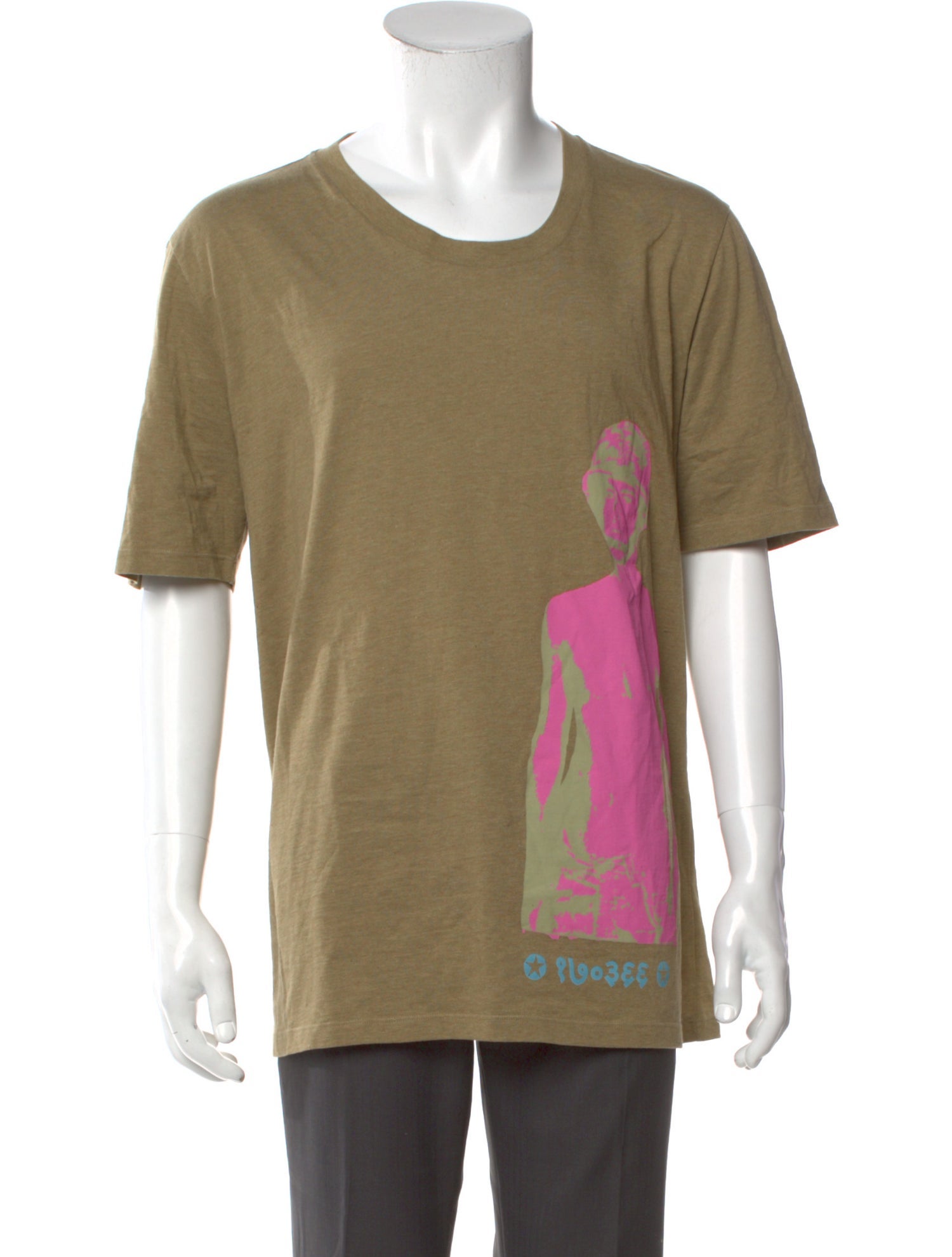 Alexander McQueen Graphic Print Crew Neck T-Shirt