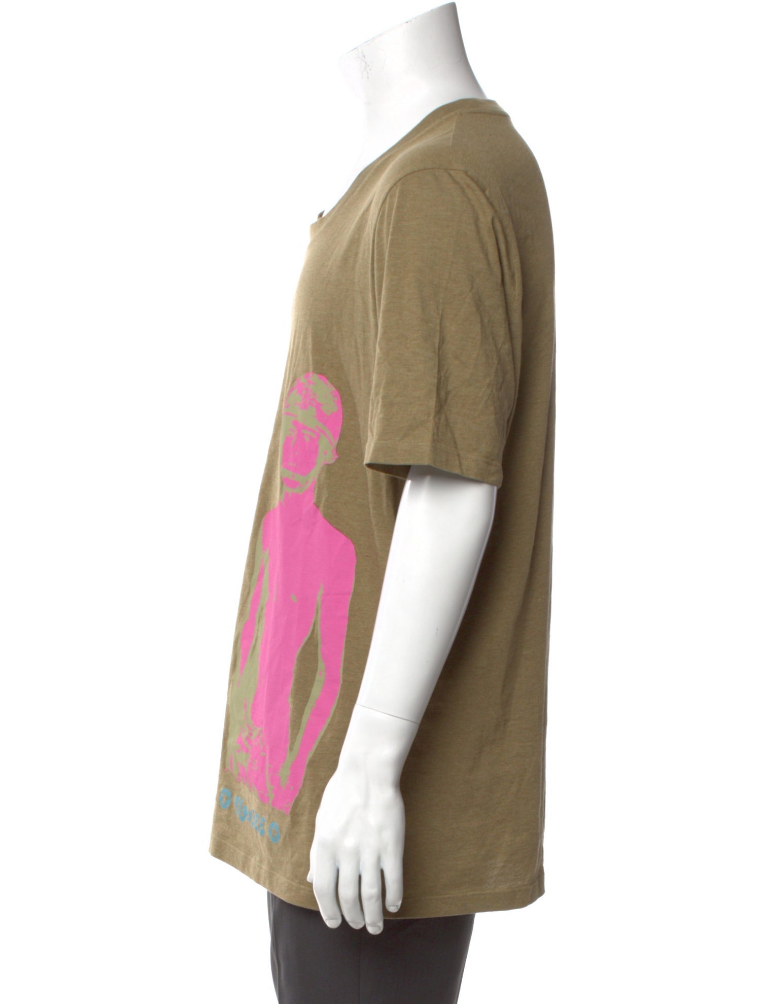 Alexander McQueen Graphic Print Crew Neck T-Shirt