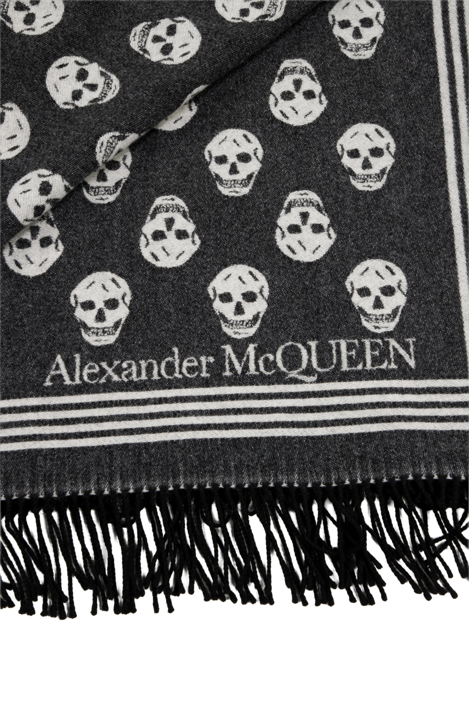 Alexander McQueen Alexander McQueen Skull Throw Blanket