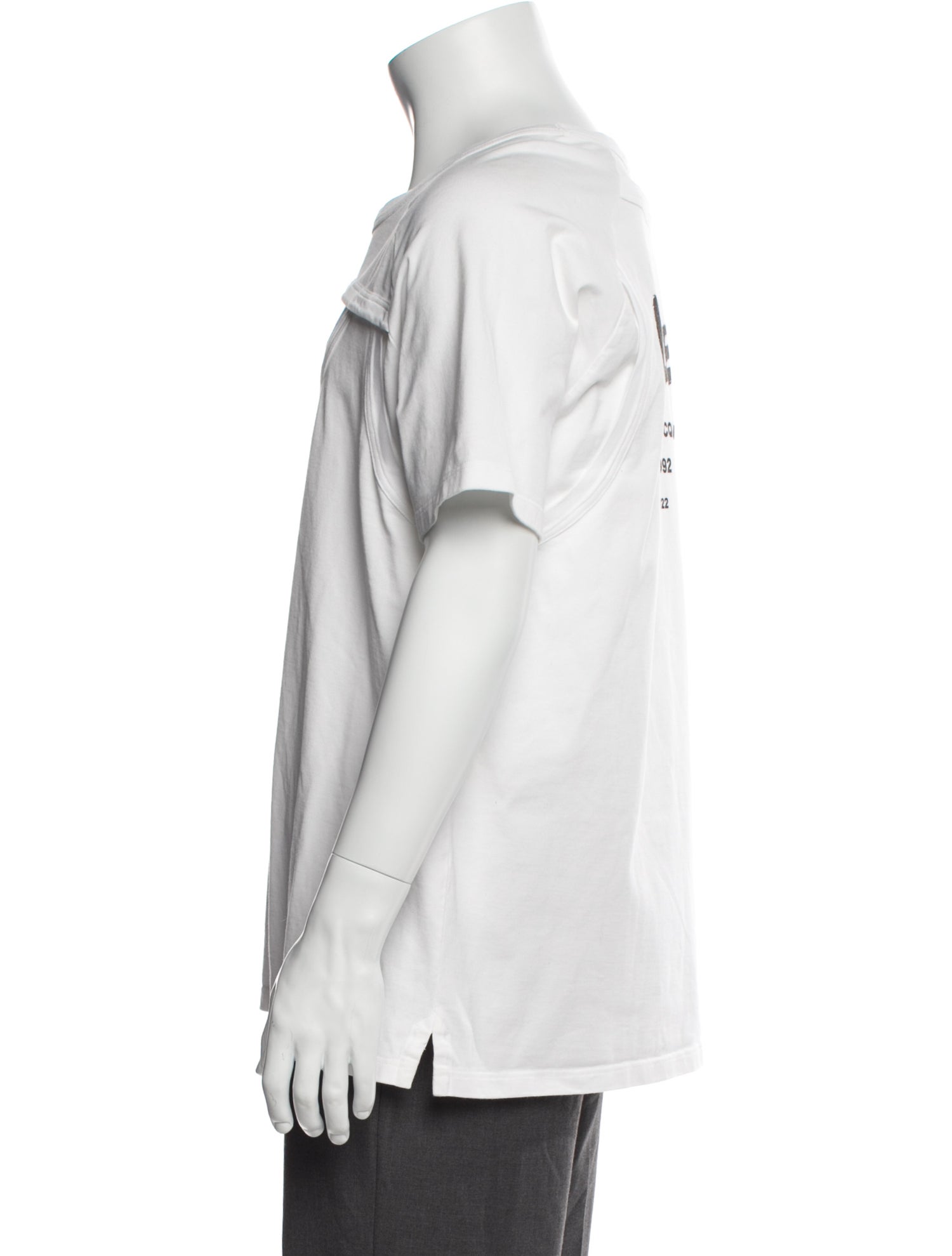 Alexander McQueen Crew Neck Short Sleeve T-Shirt