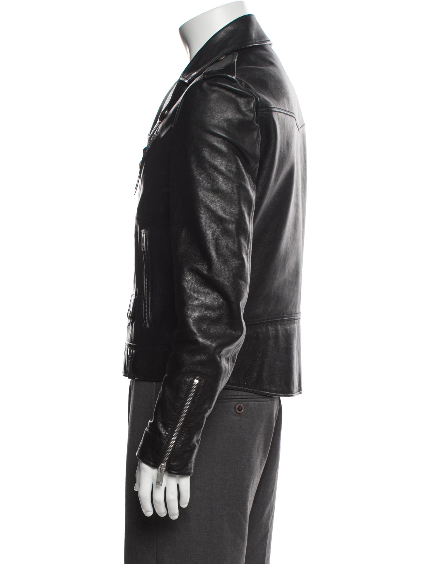 Alexander McQueen Leather Moto Jacket