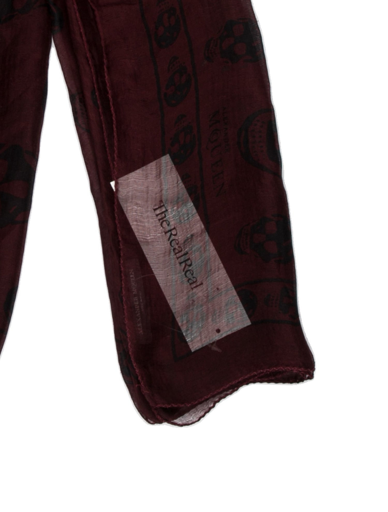 Alexander McQueen Silk Skull Scarf