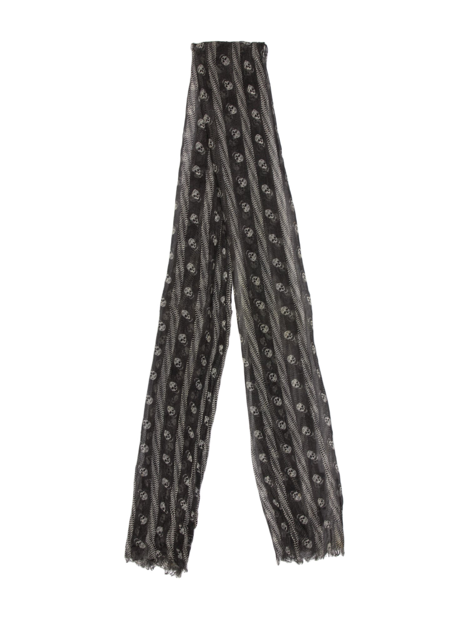 Alexander McQueen Skull Printed Scarf