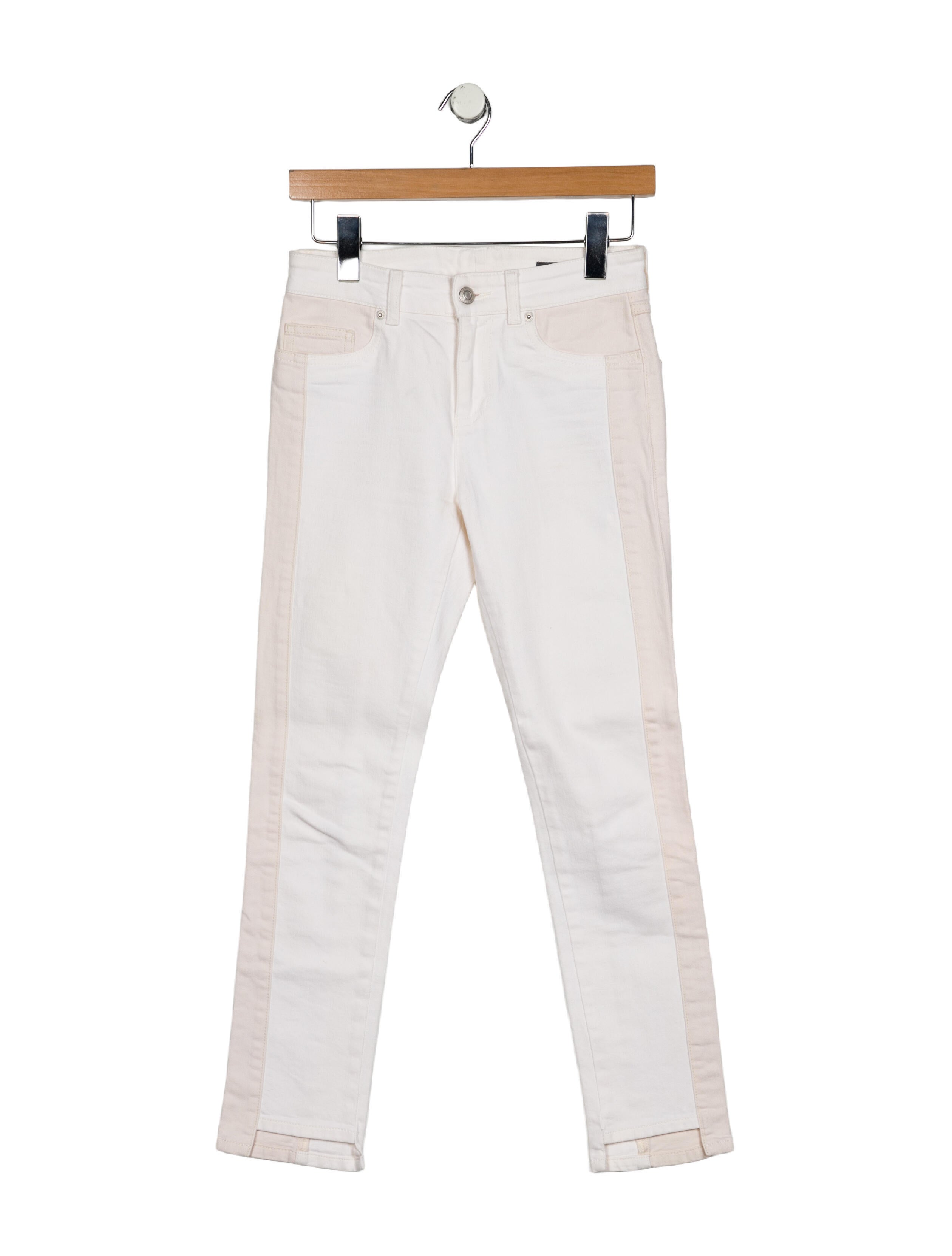 Alexander McQueen Mid-Rise Straight Leg Jeans