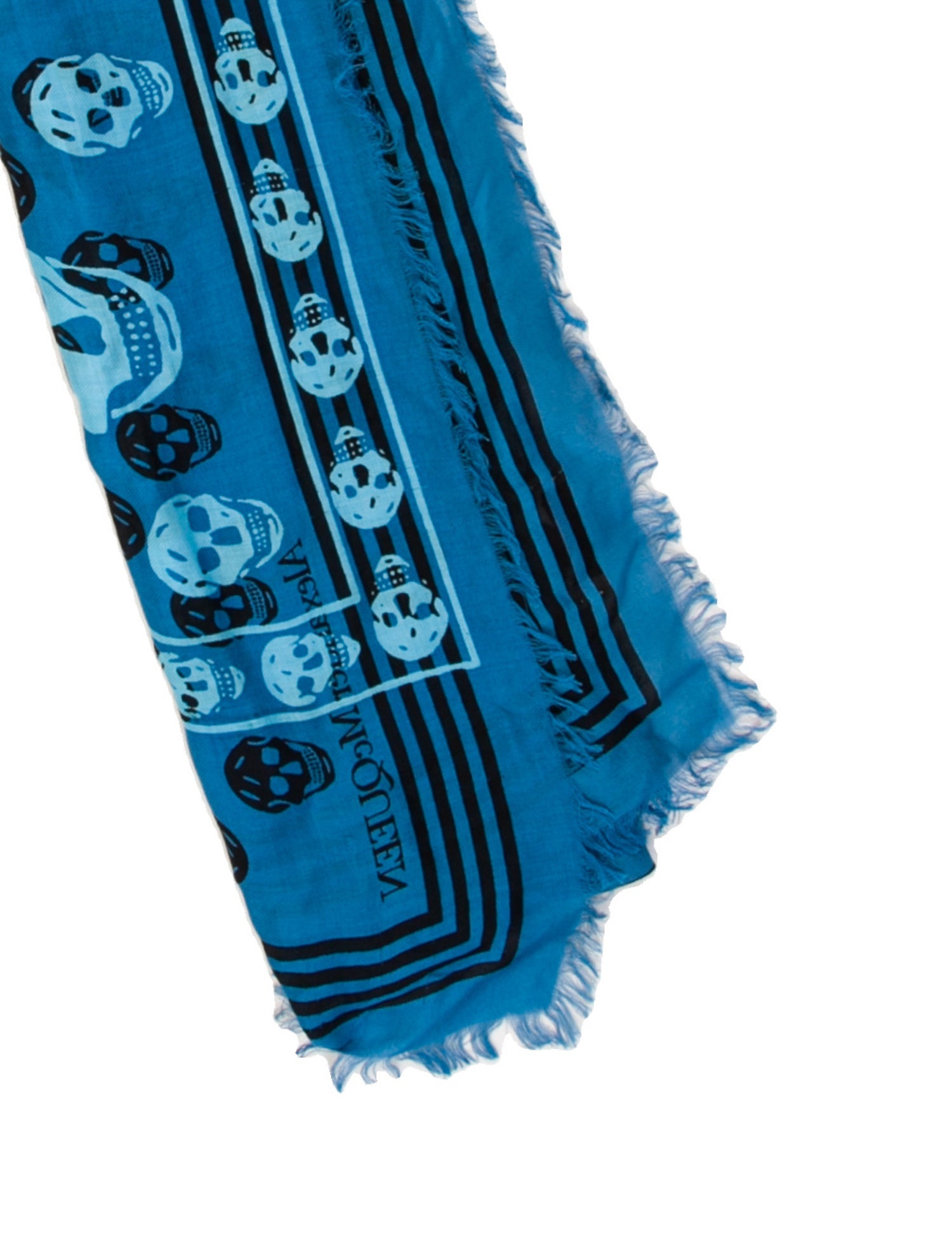 Alexander McQueen Silk Printed Scarf