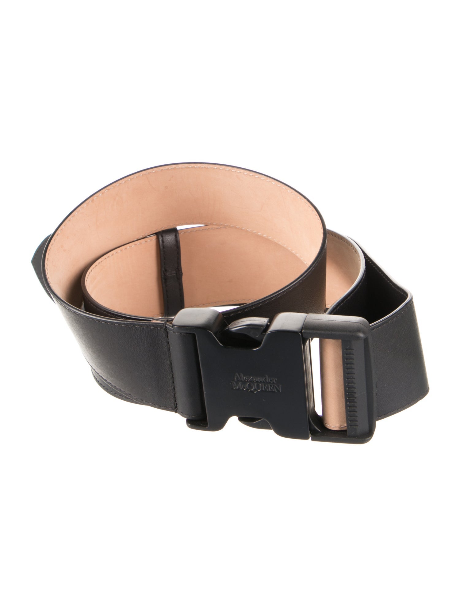 Alexander McQueen Leather Waist Belt