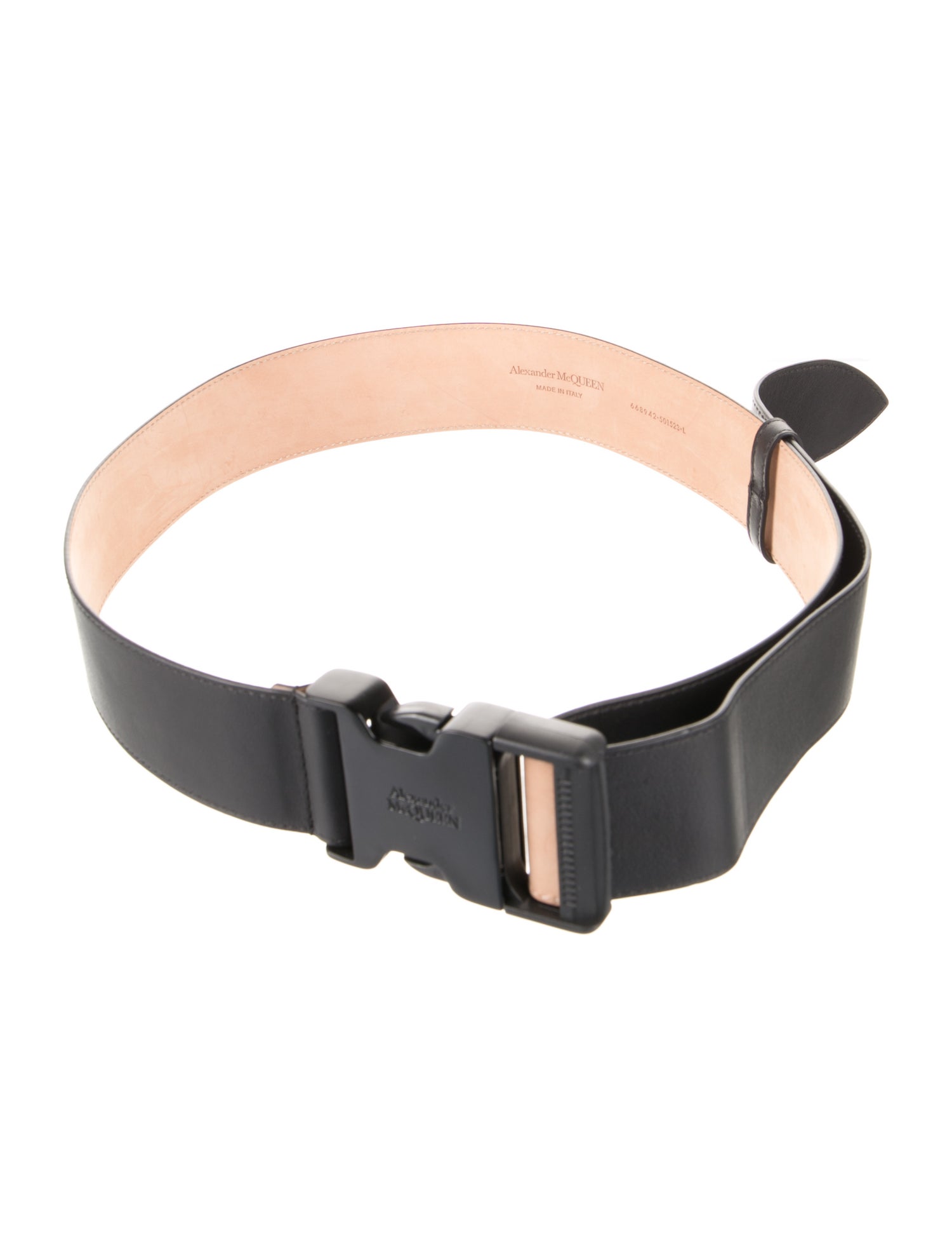 Alexander McQueen Leather Waist Belt