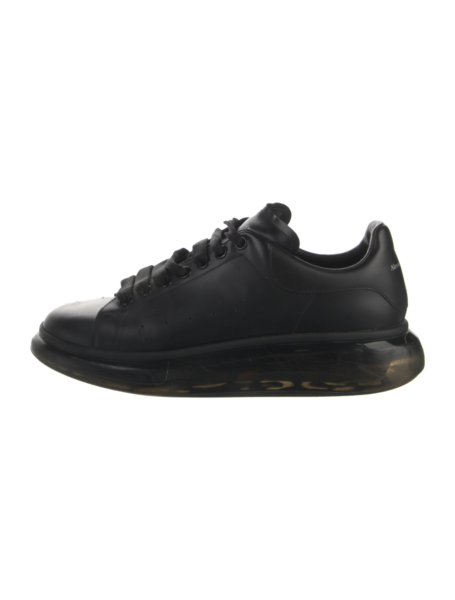 Alexander McQueen Leather Printed Sneakers