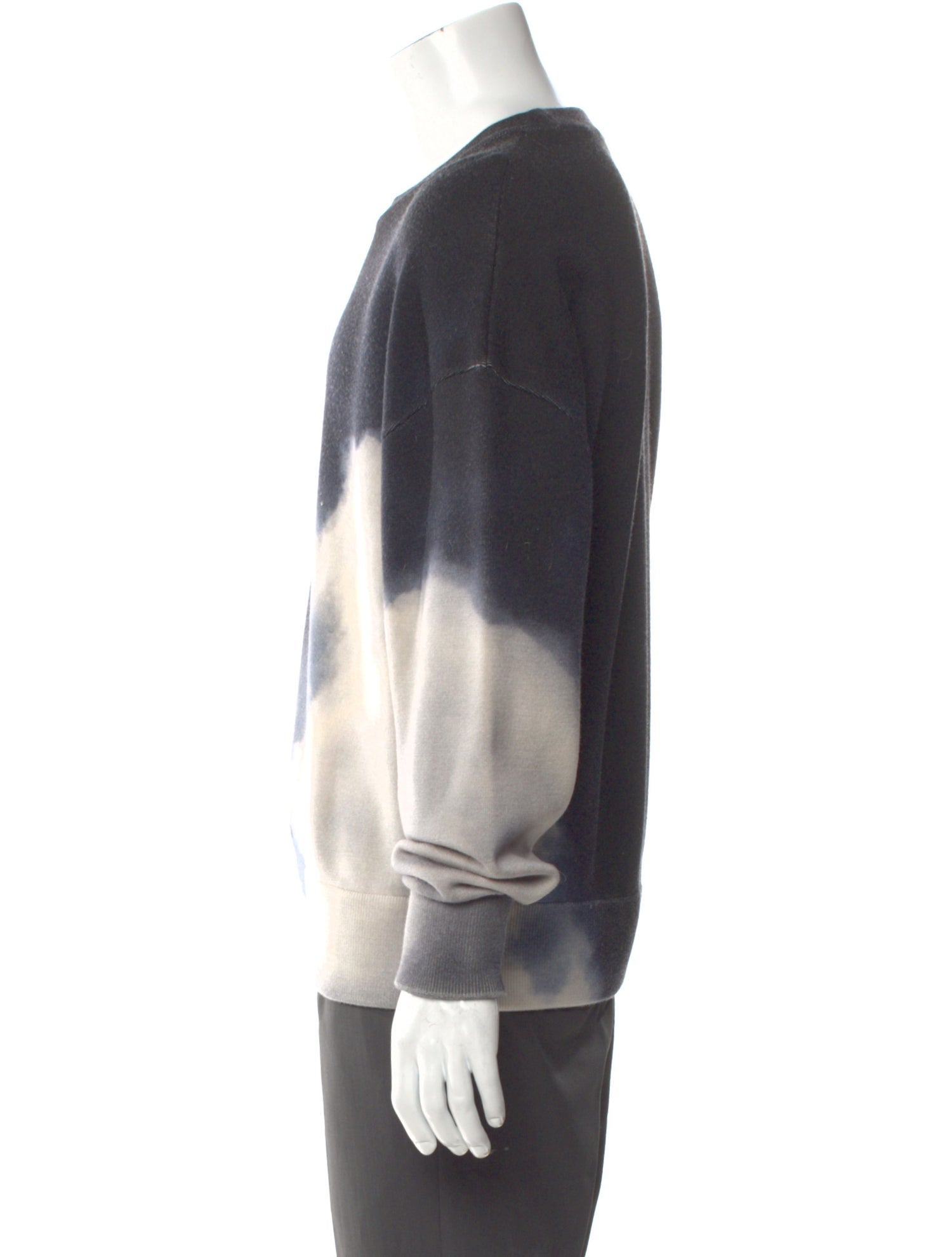 Alexander McQueen Wool Tie-Dye Print Pullover