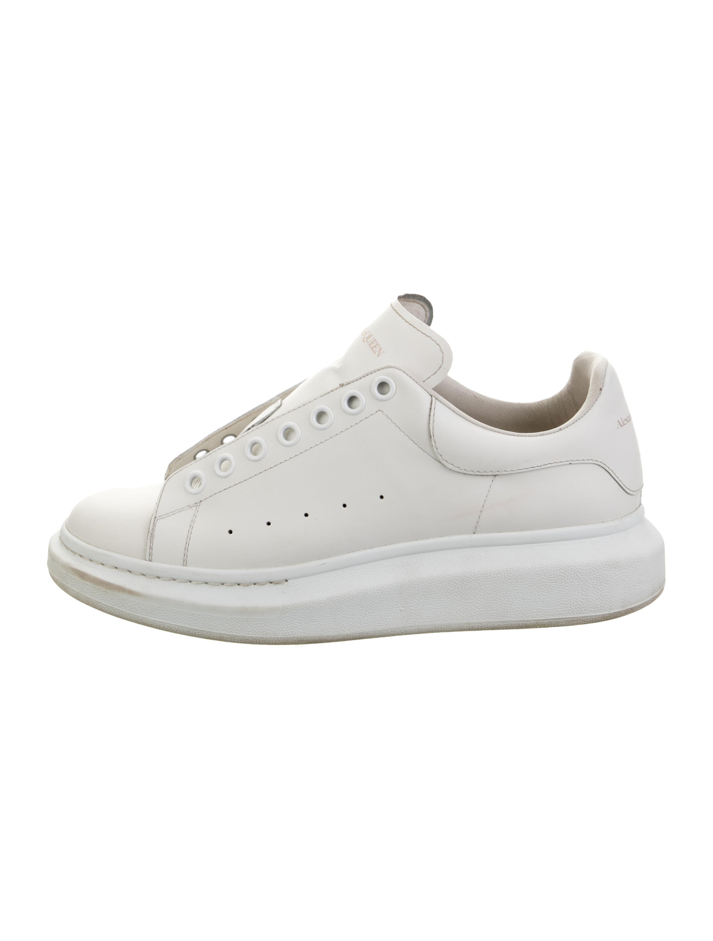Alexander McQueen Leather Chunky Sneakers