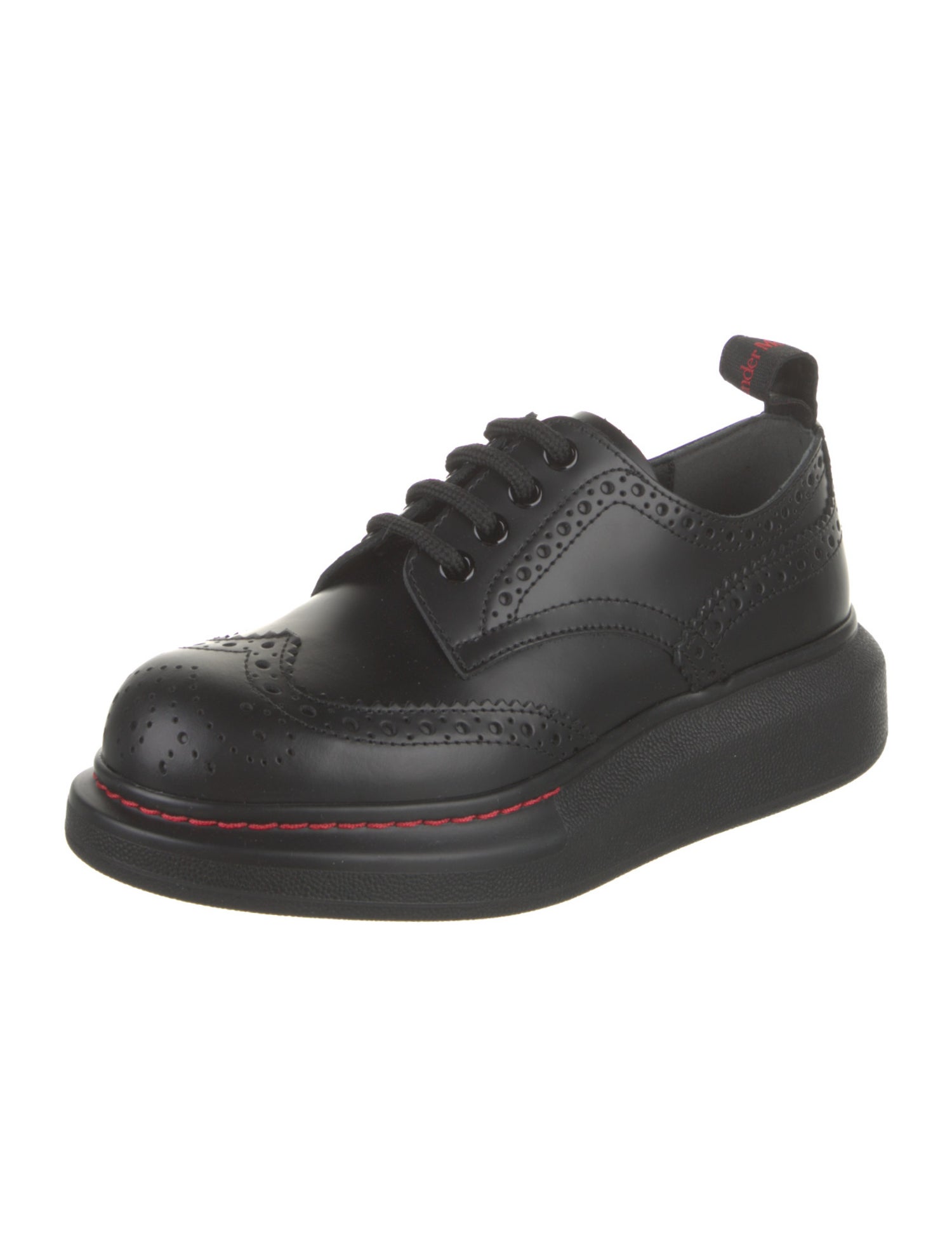 Alexander McQueen Leather Chunky Sneakers