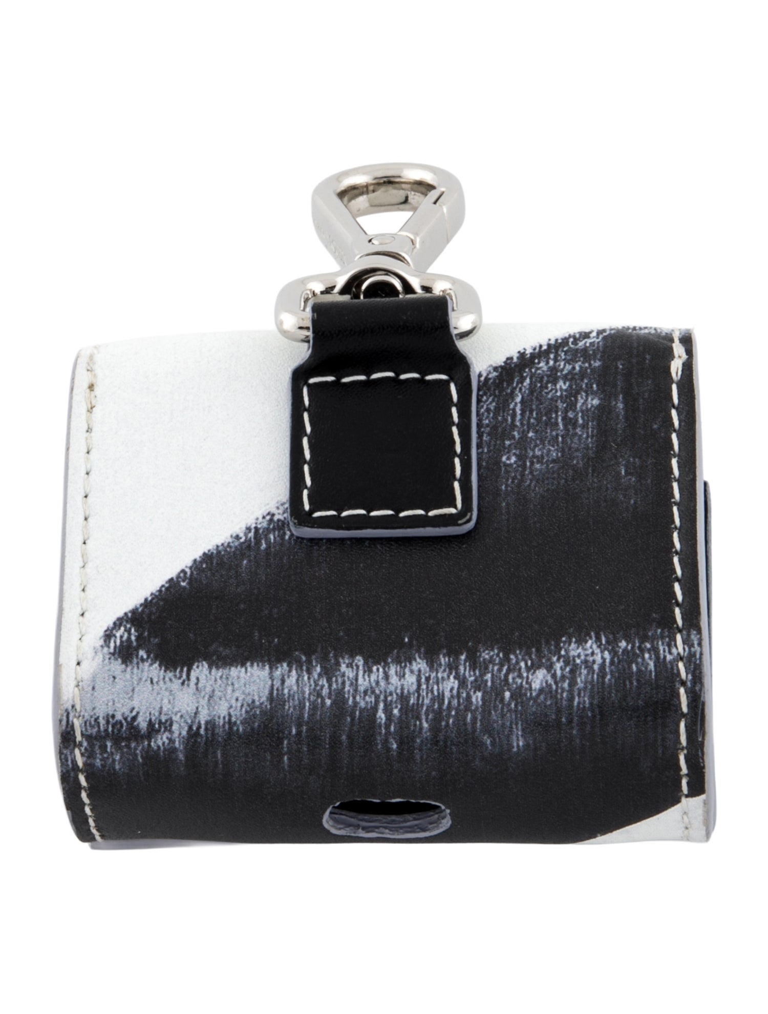 Alexander McQueen Patterned Leather Airpod Case
