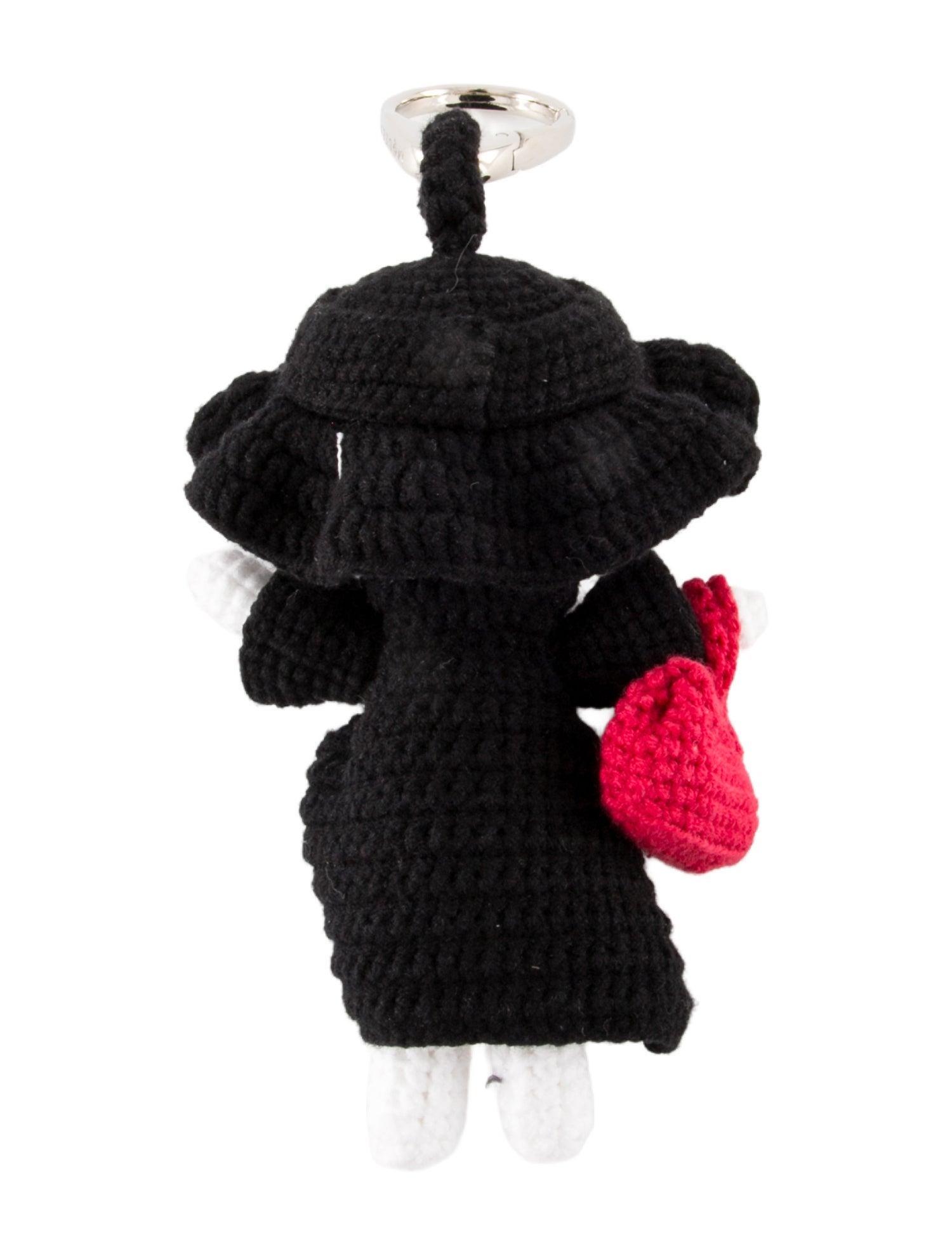 Alexander McQueen Crochet Doll Charm Keychain