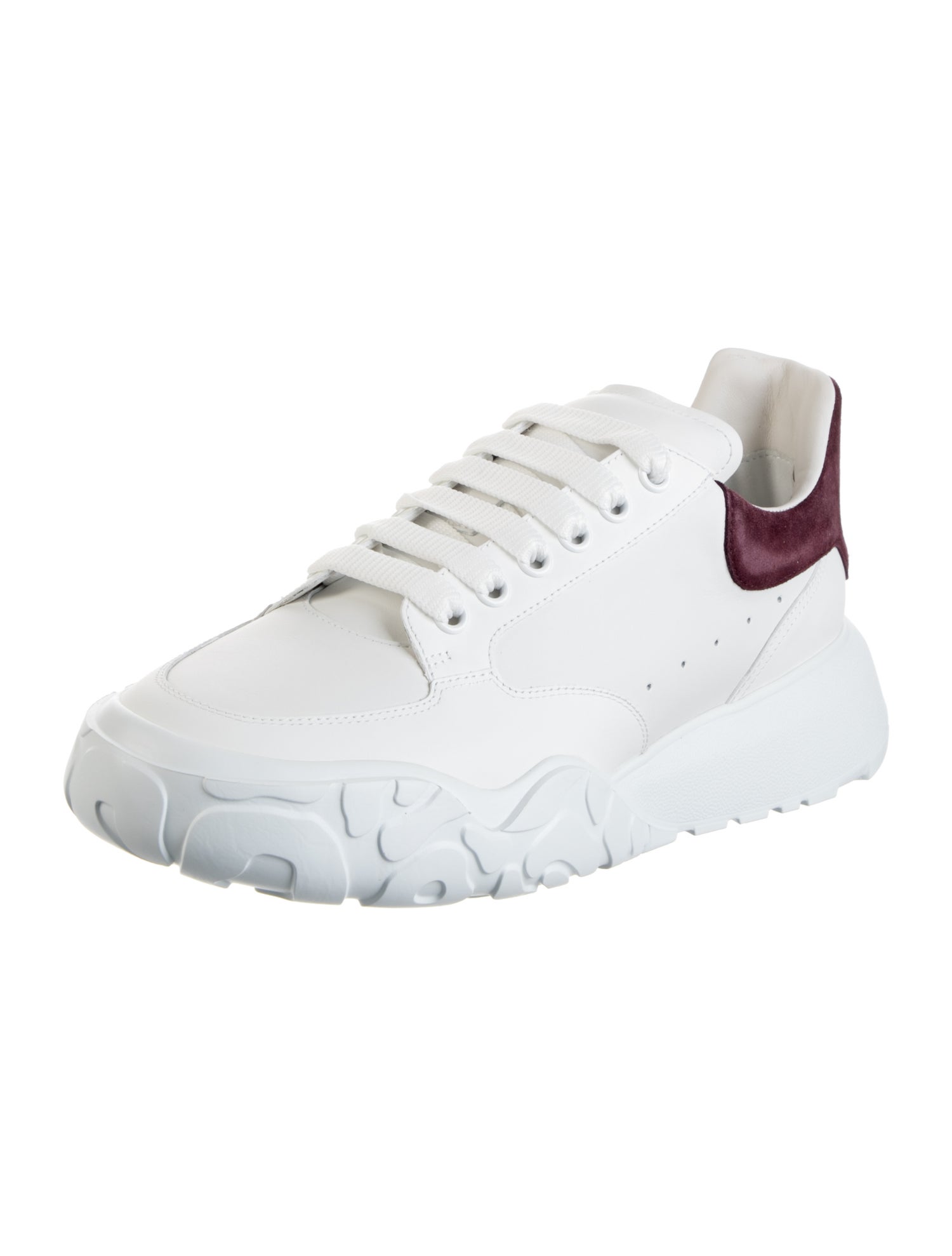 Alexander McQueen Leather Sneakers w/ Tags
