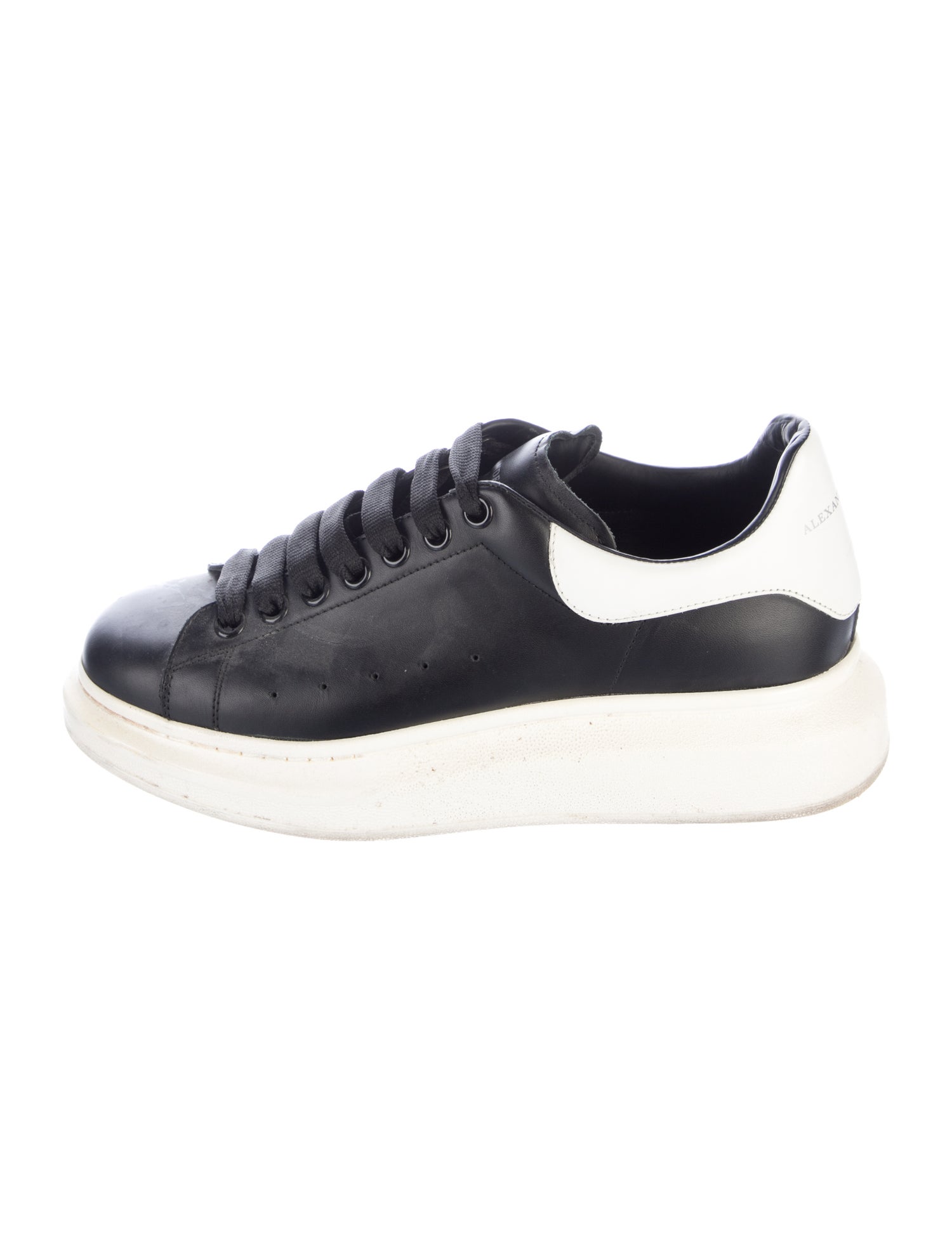 Alexander McQueen Leather Chunky Sneakers
