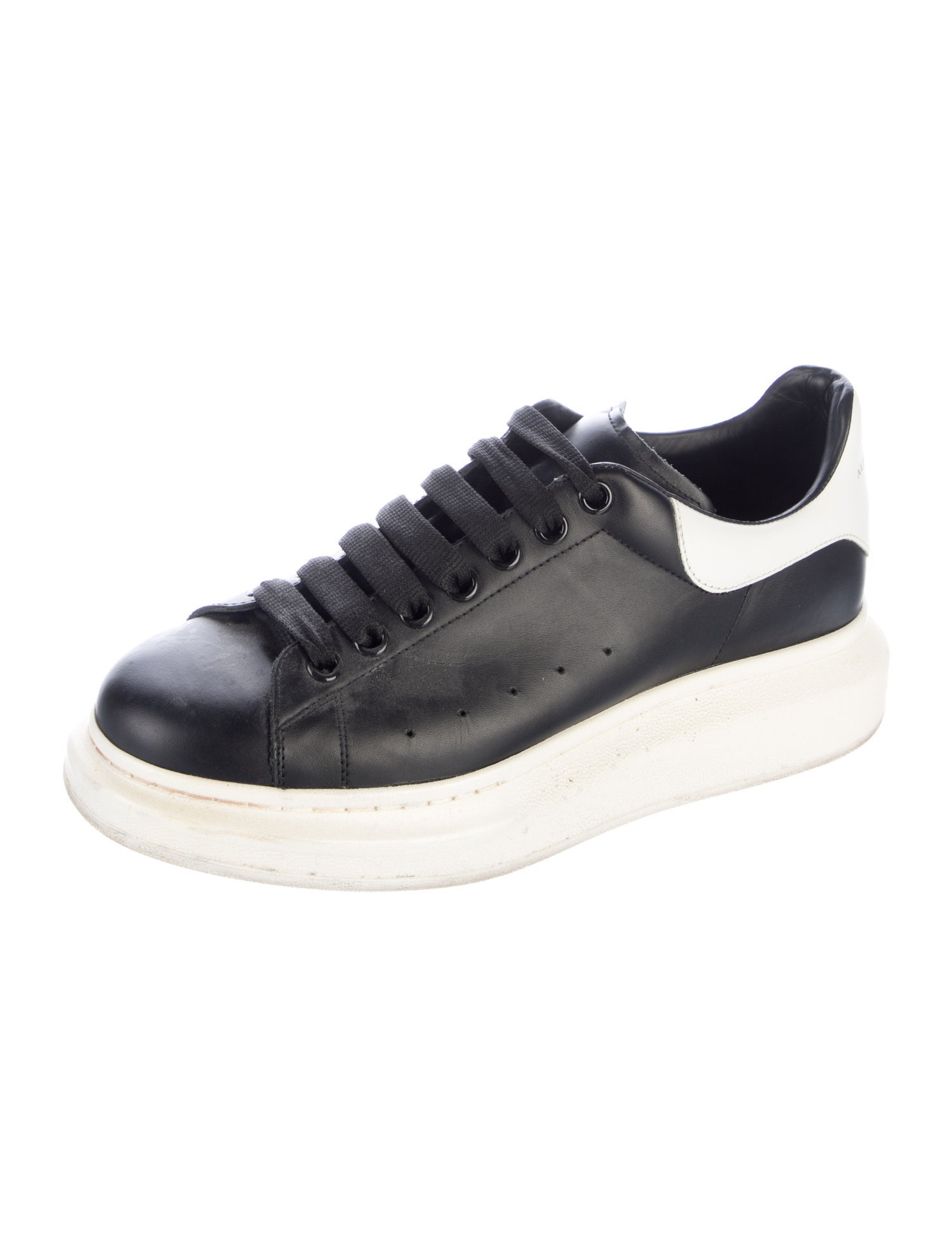 Alexander McQueen Leather Chunky Sneakers
