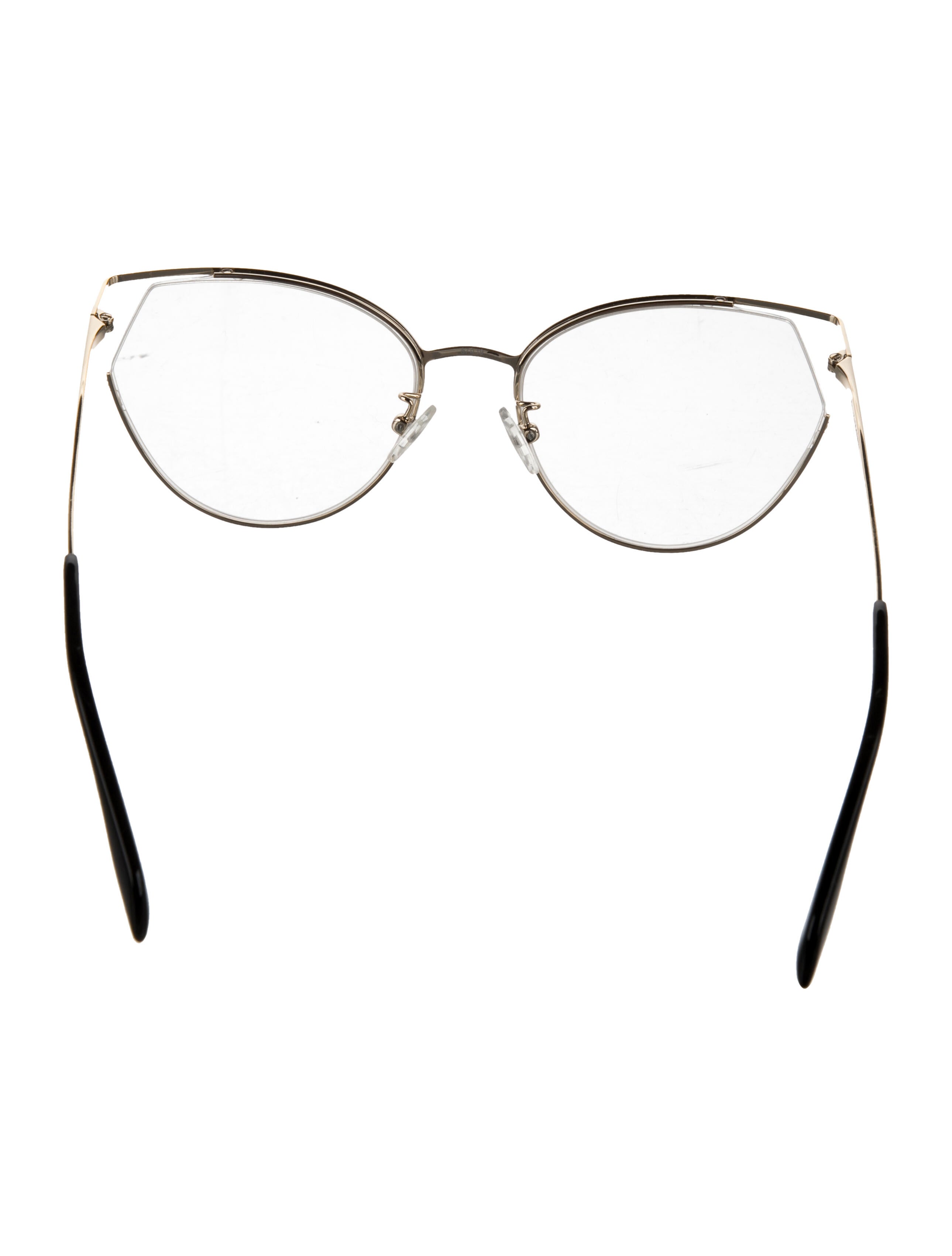 Alexander McQueen Round Eyeglasses