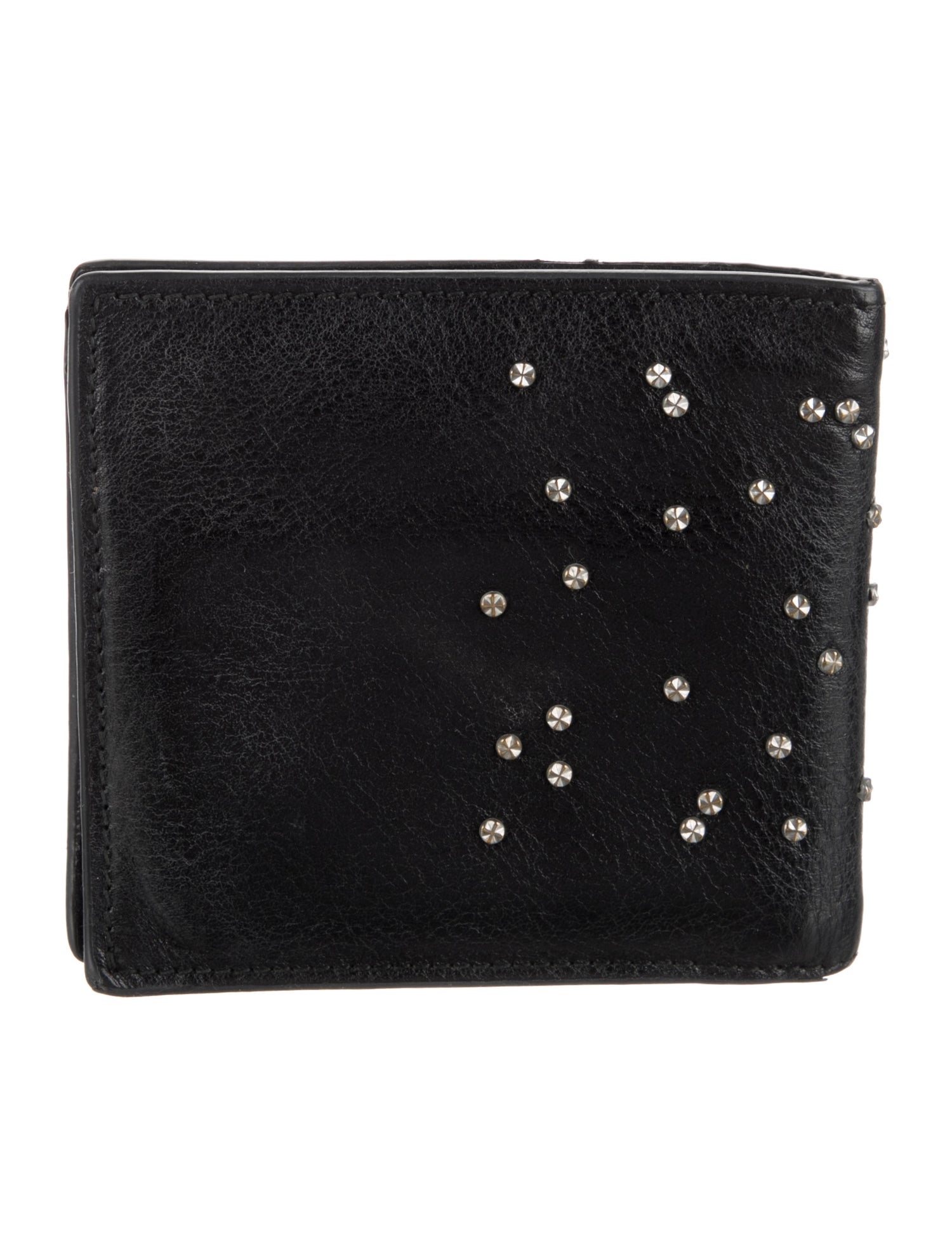 Alexander McQueen Skull Leather Bifold Wallet