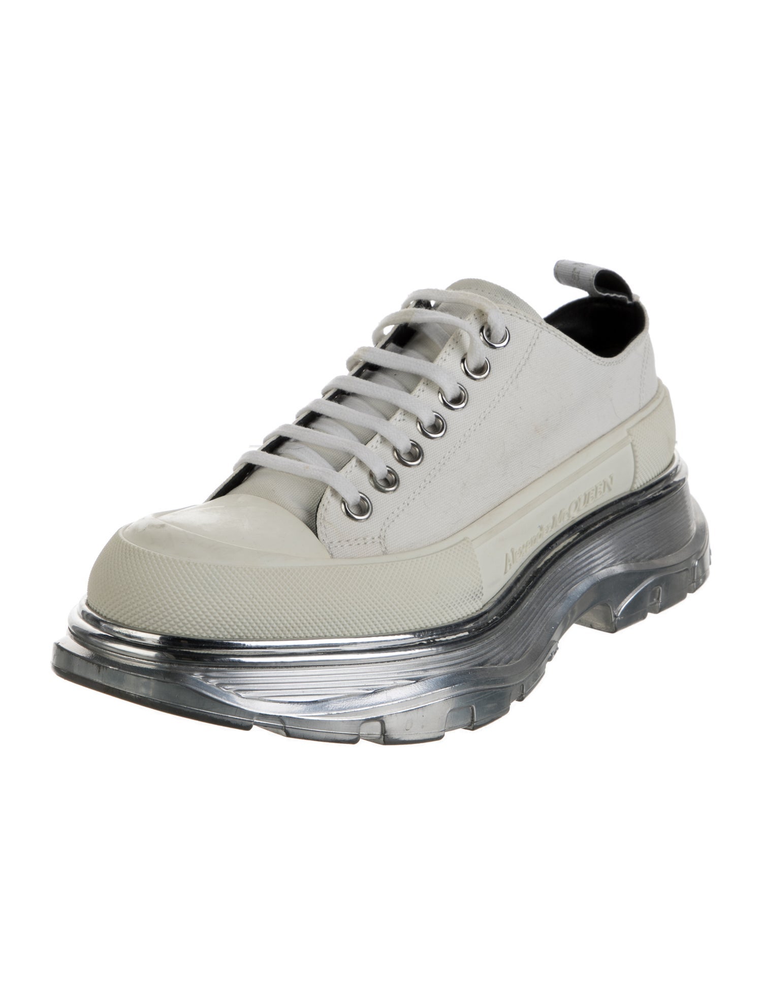 Alexander McQueen Leather Chunky Sneakers