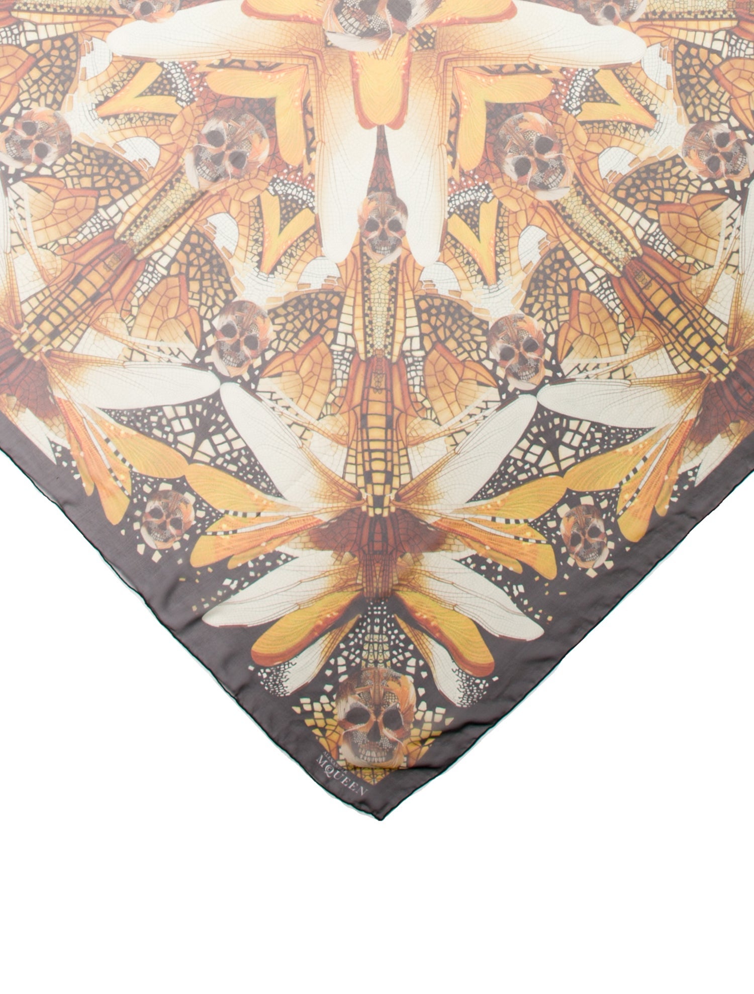 Alexander McQueen Silk Skull Scarf