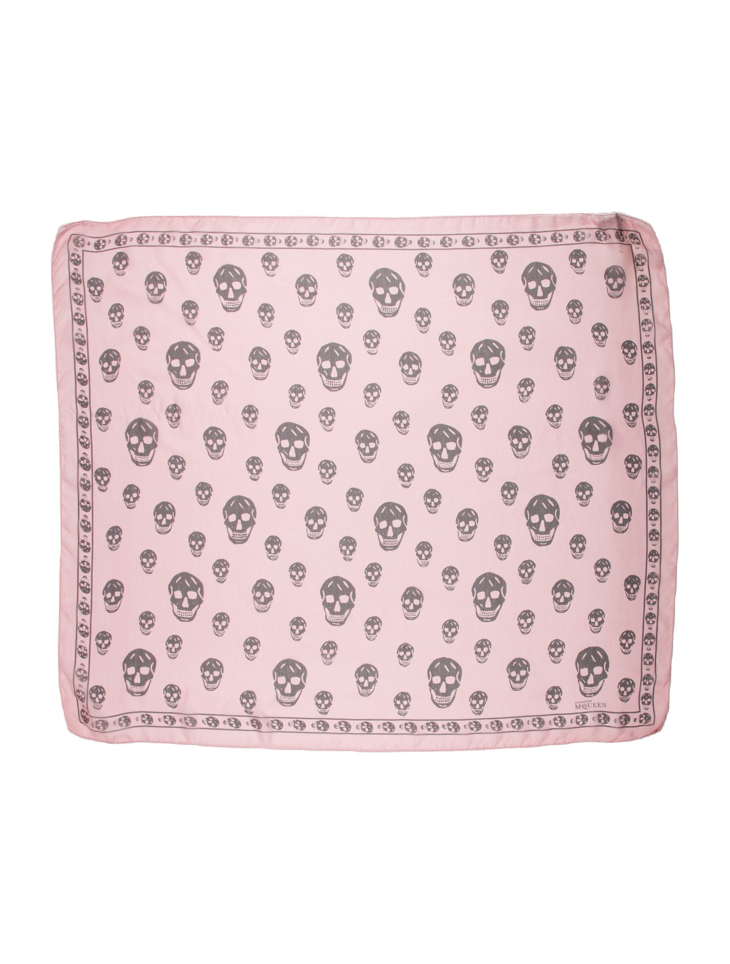 Alexander McQueen Silk Skull Scarf