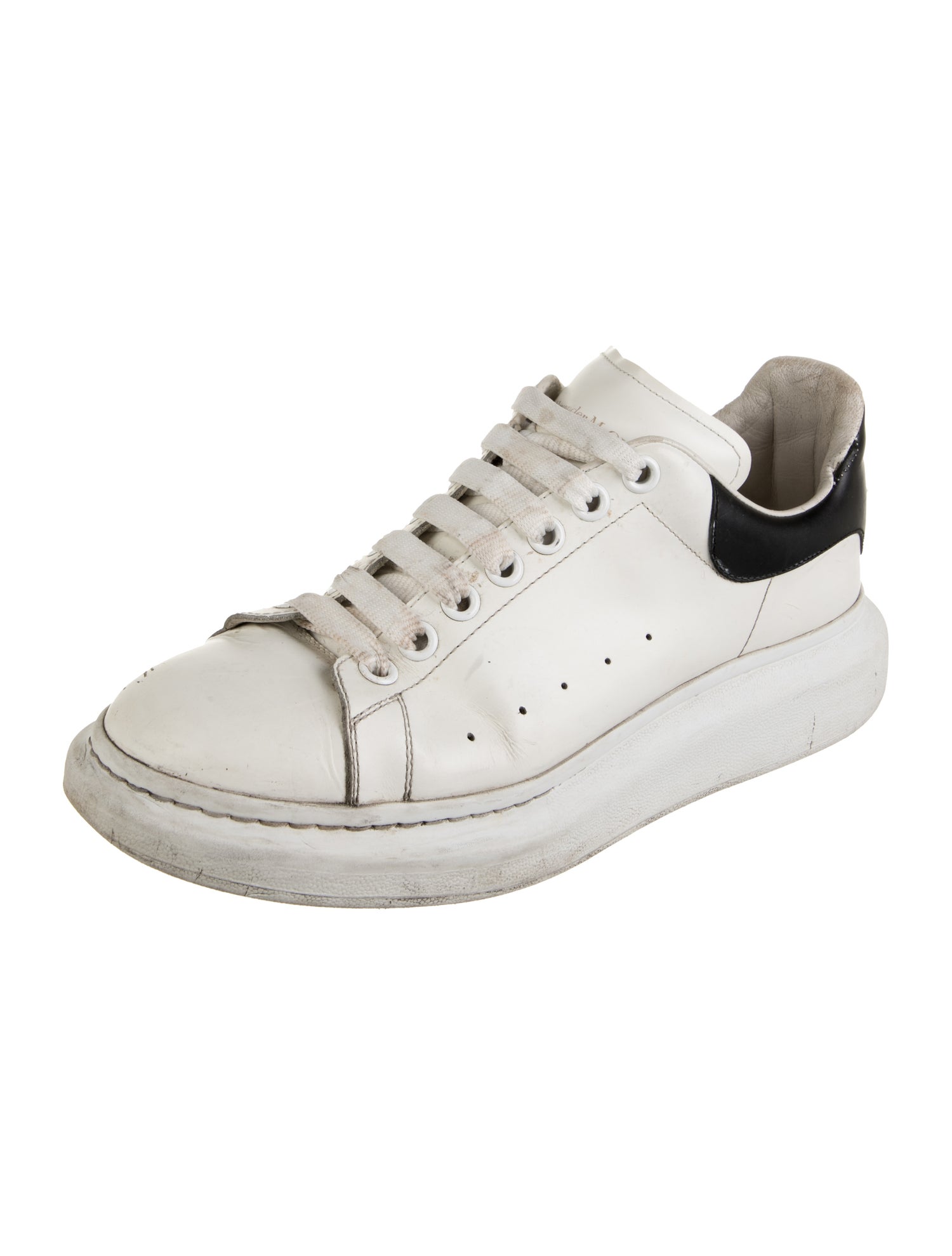 Alexander McQueen Leather Chunky Sneakers