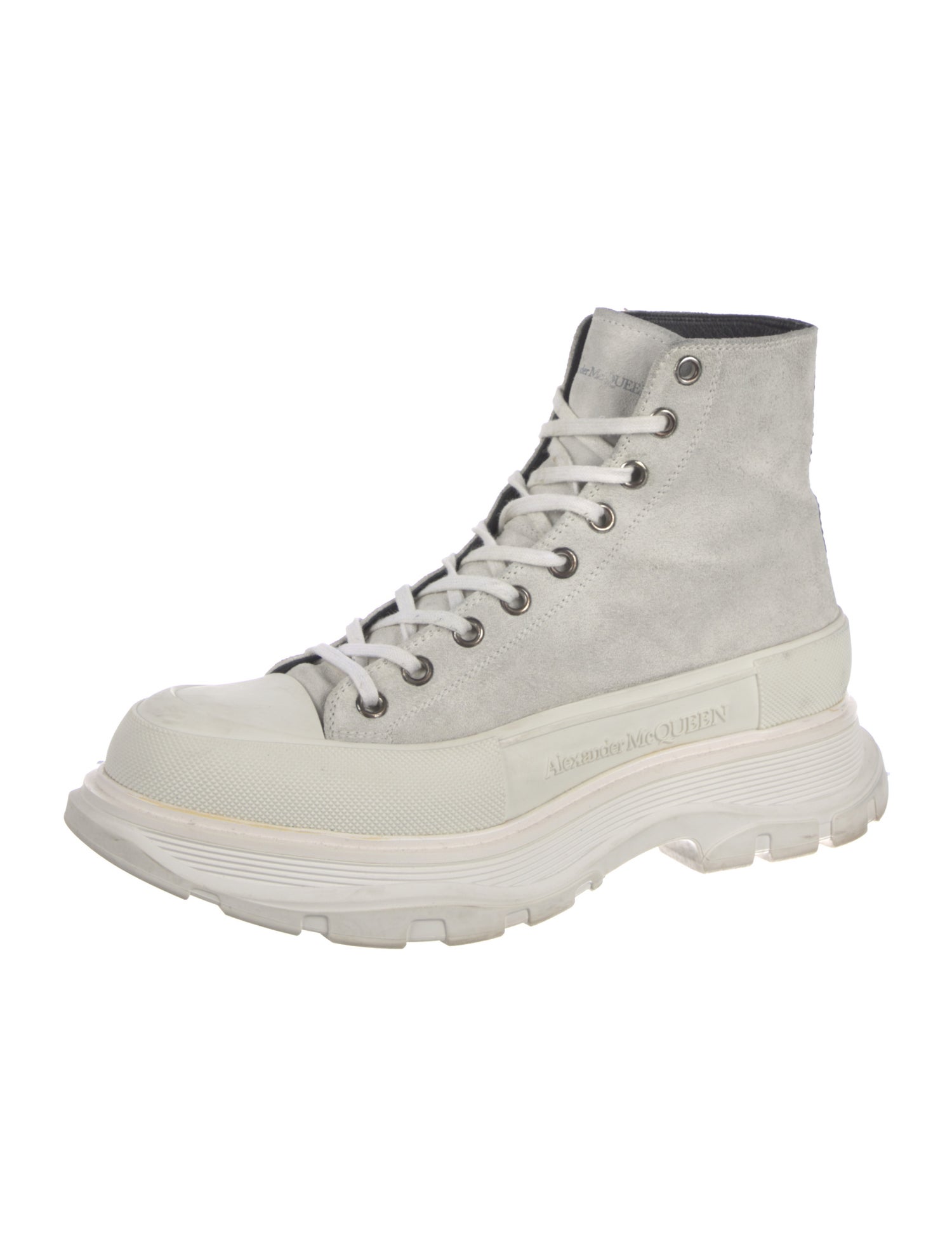 Alexander McQueen Suede Chunky Sneakers