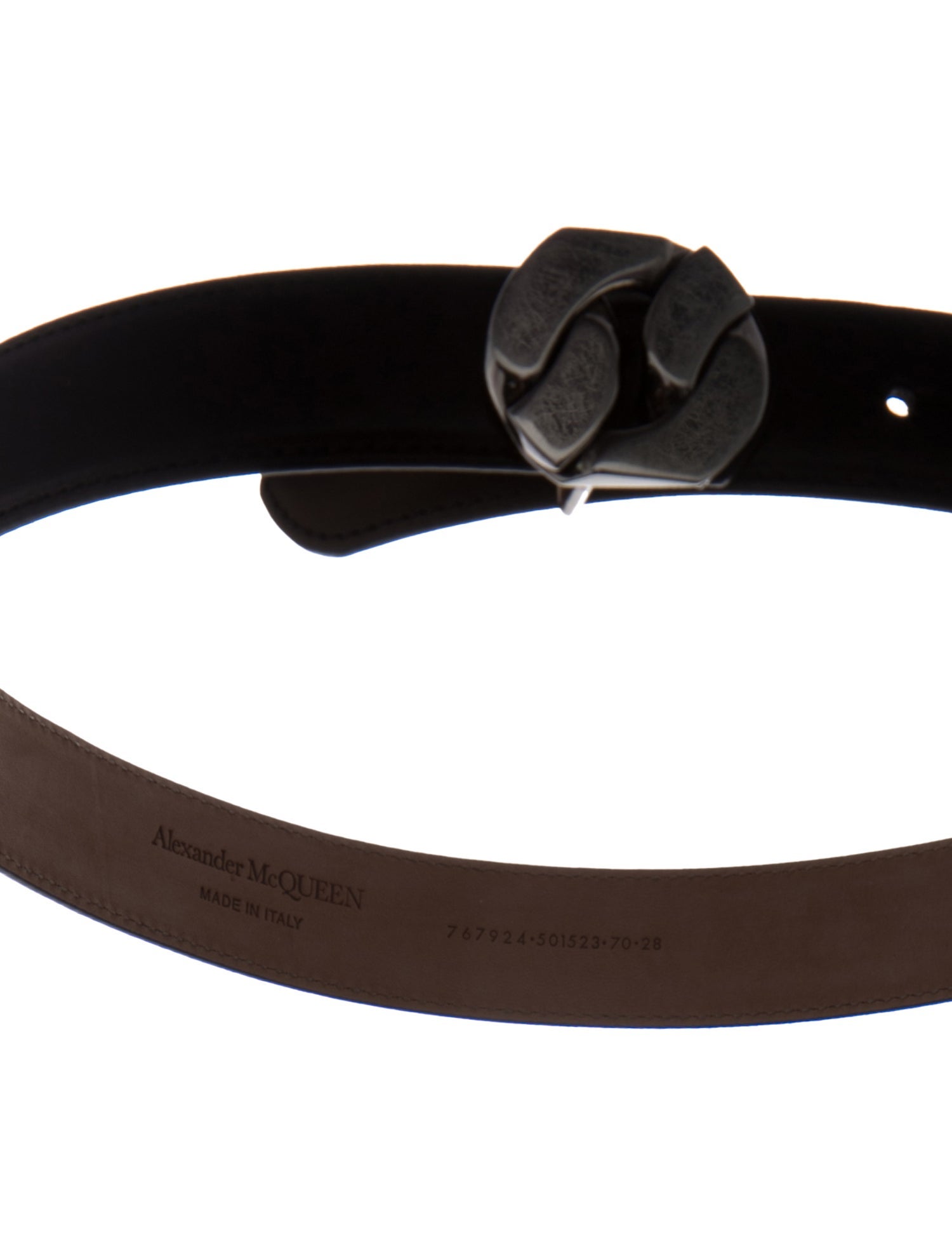 Alexander McQueen Leather Belt Kit