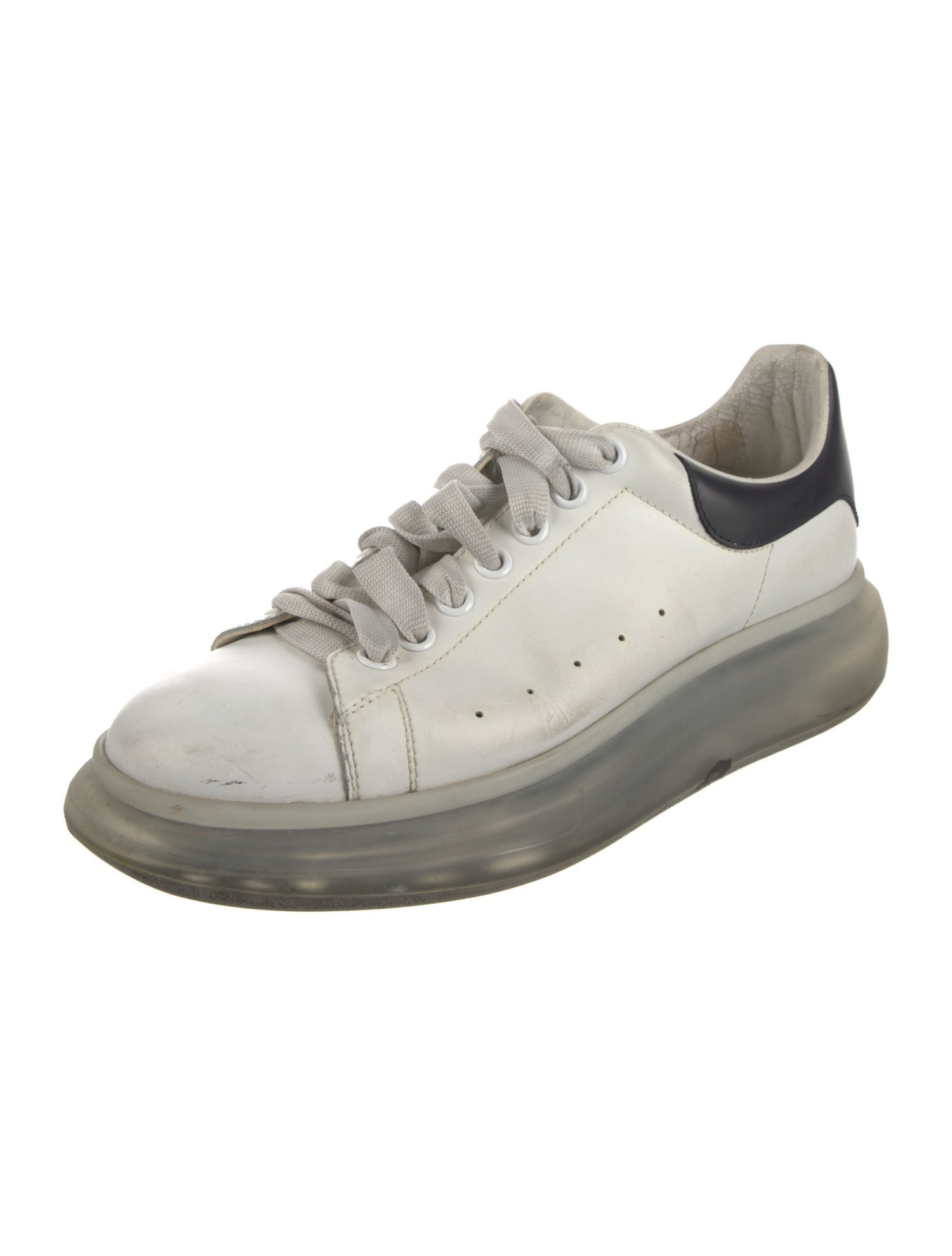 Alexander McQueen Leather Chunky Sneakers