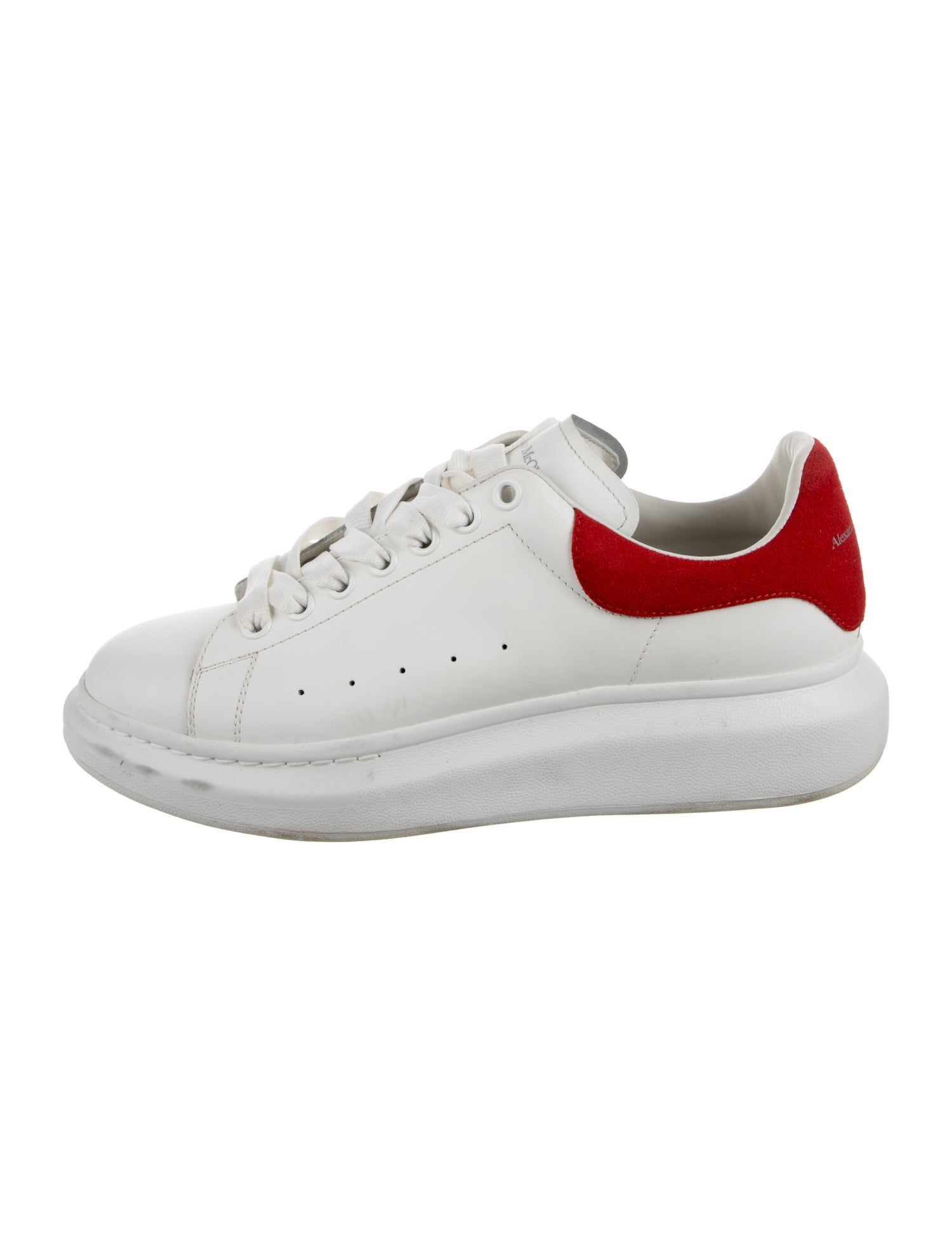 Alexander McQueen Leather Chunky Sneakers