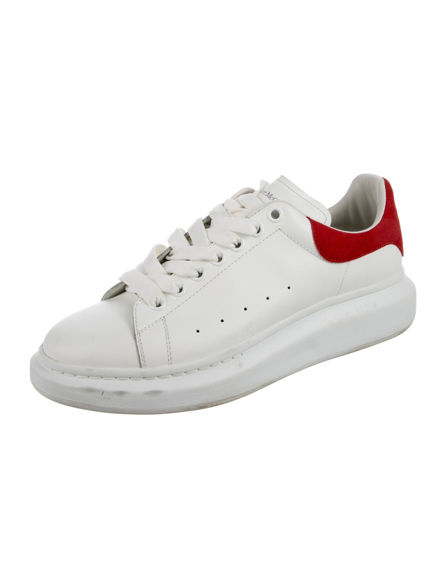 Alexander McQueen Leather Chunky Sneakers
