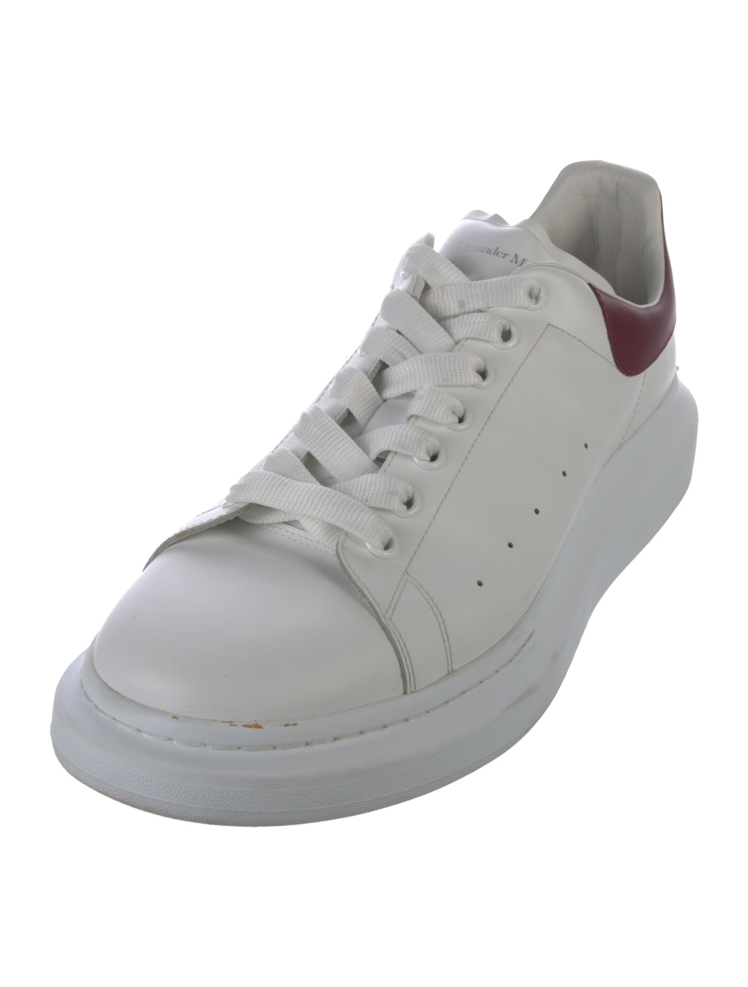 Alexander McQueen Leather Chunky Sneakers