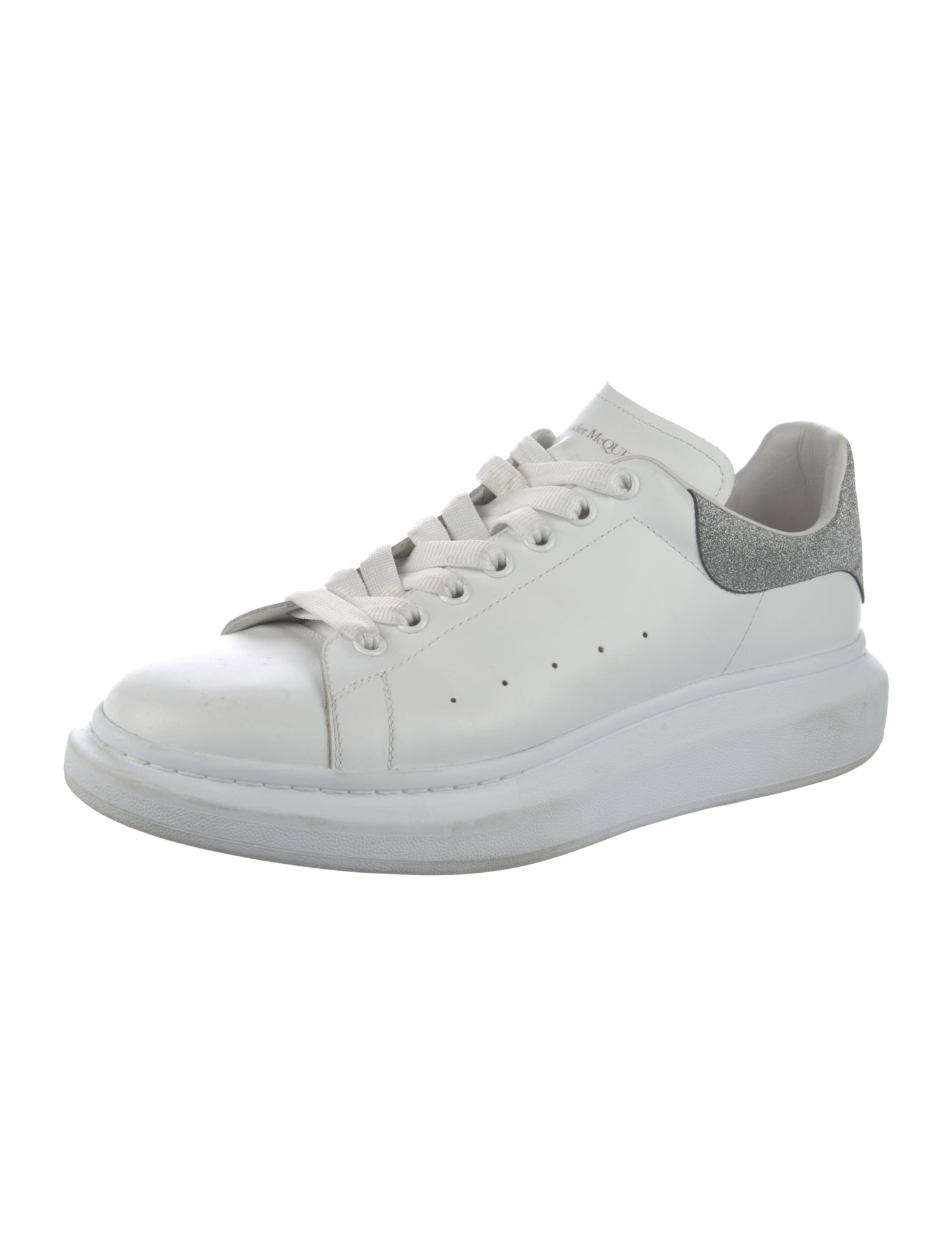 Alexander McQueen Leather Chunky Sneakers