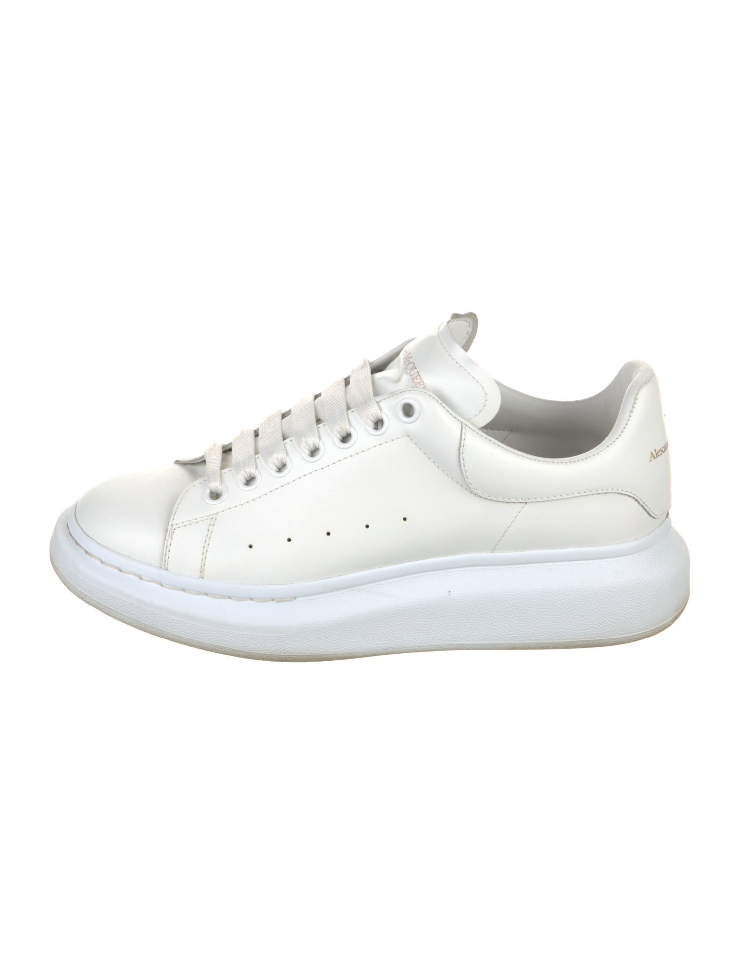 Alexander McQueen Leather Chunky Sneakers