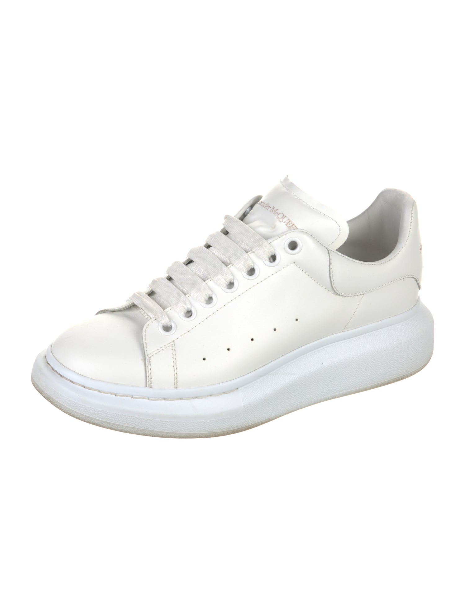 Alexander McQueen Leather Chunky Sneakers