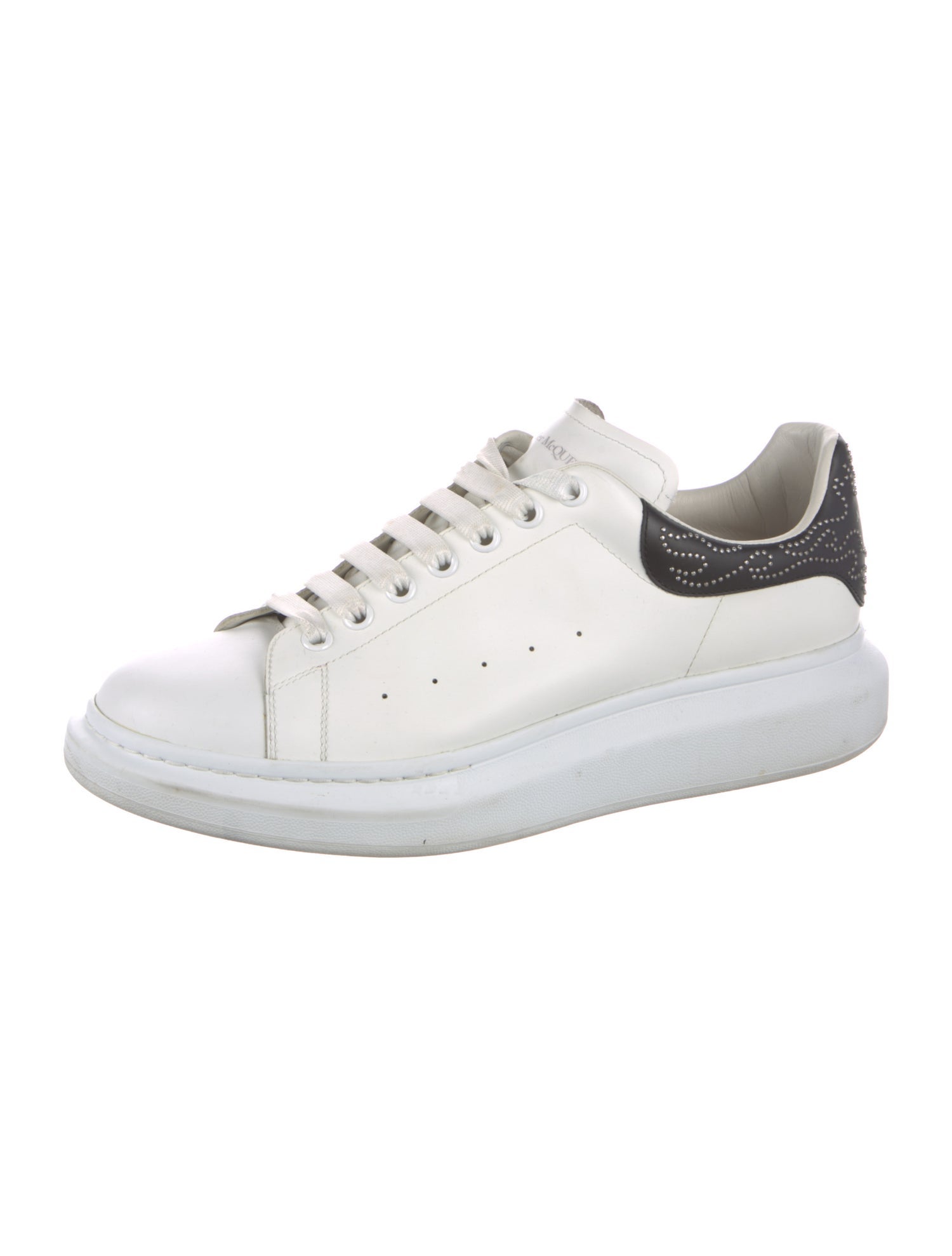 Alexander McQueen Leather Chunky Sneakers