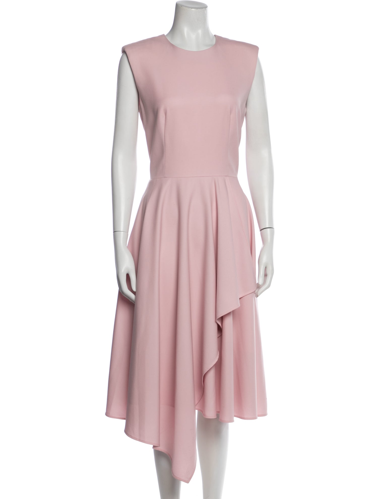 Alexander McQueen Wool Midi Length Dress - Pink Dresses, Clothing - ALE258642 | The RealReal Alexander McQueen Wool Midi Length Dress - Pink Dresses, Clothing - ALE258642 | The RealReal