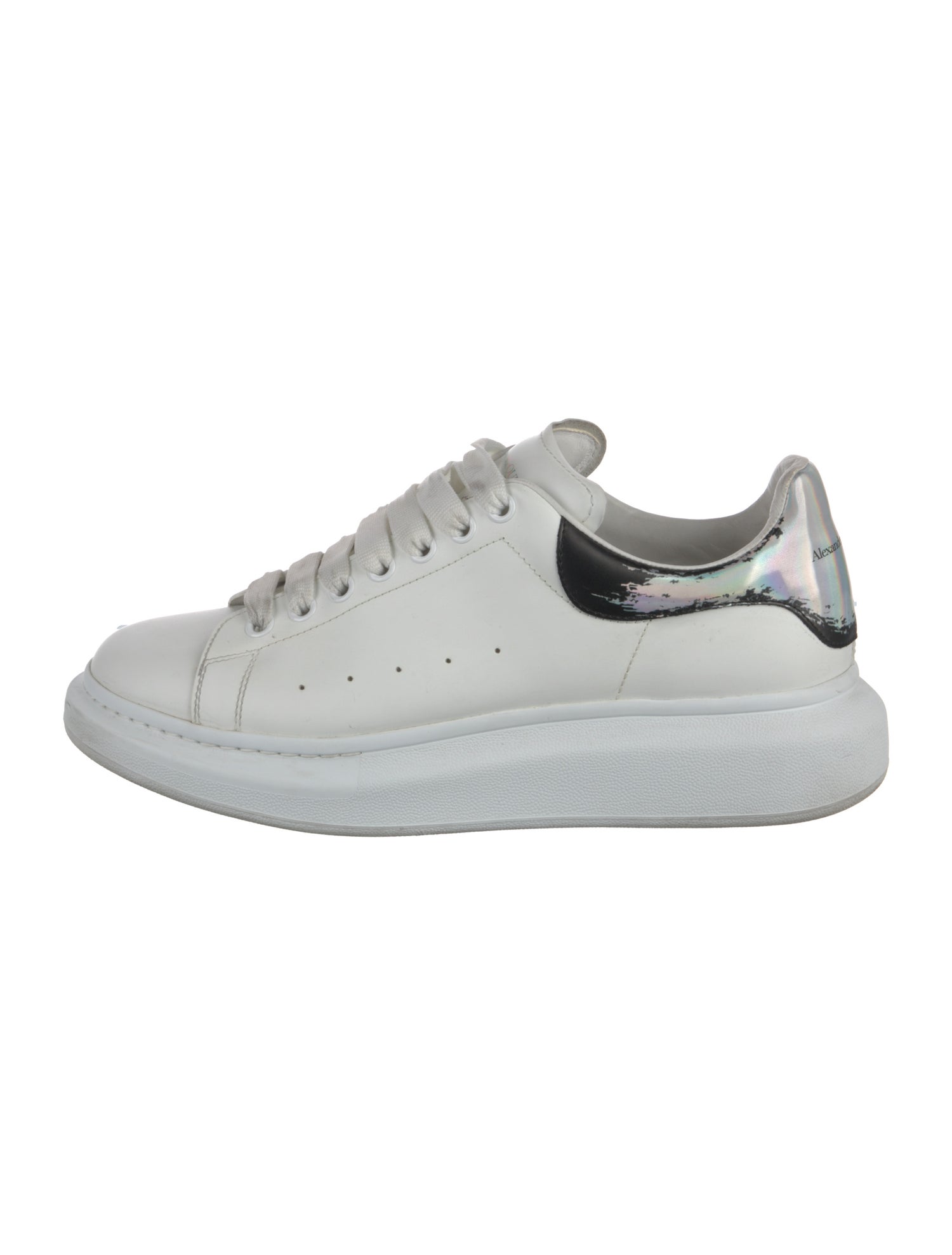 Alexander McQueen Leather Chunky Sneakers