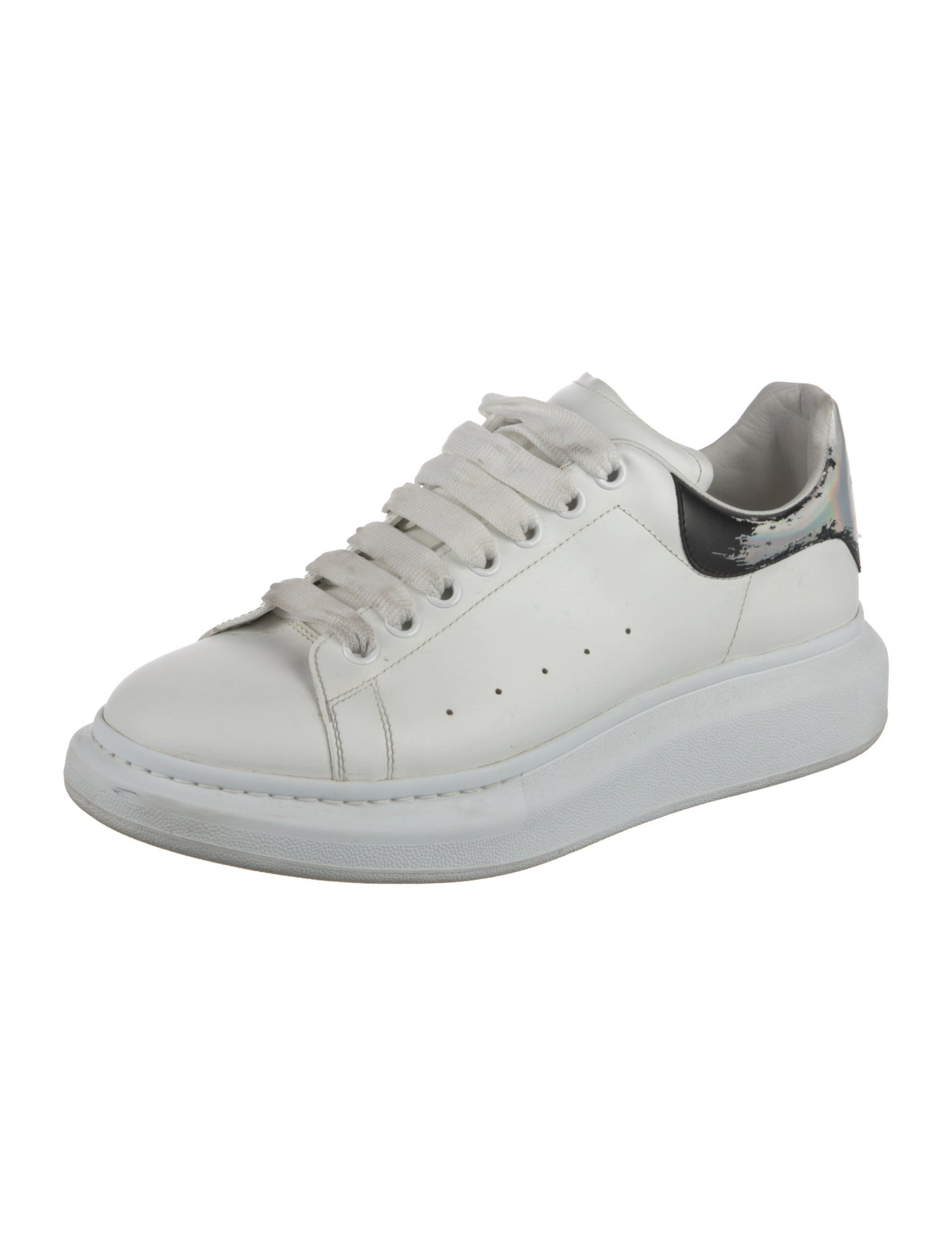 Alexander McQueen Leather Chunky Sneakers