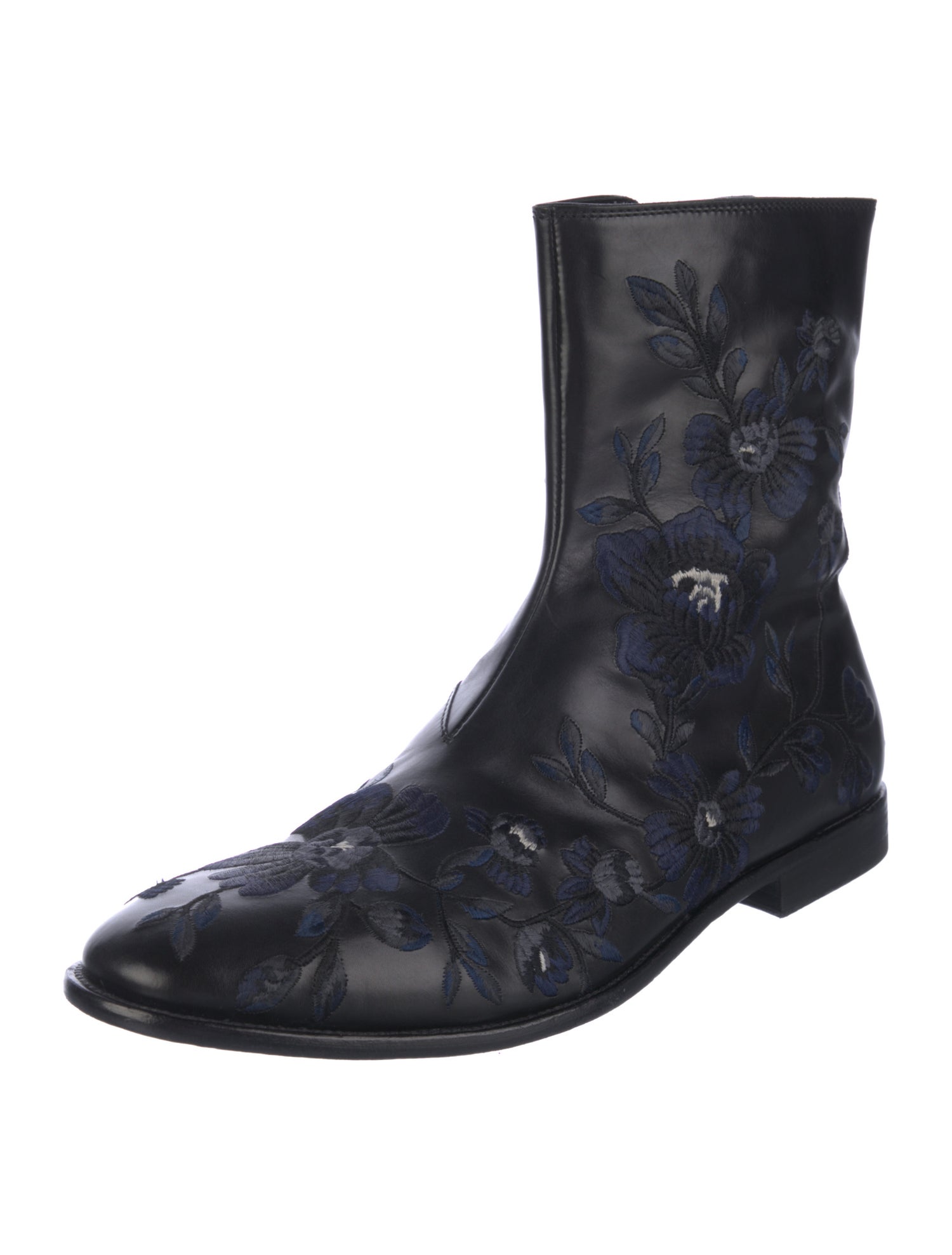 Alexander McQueen Leather Boots